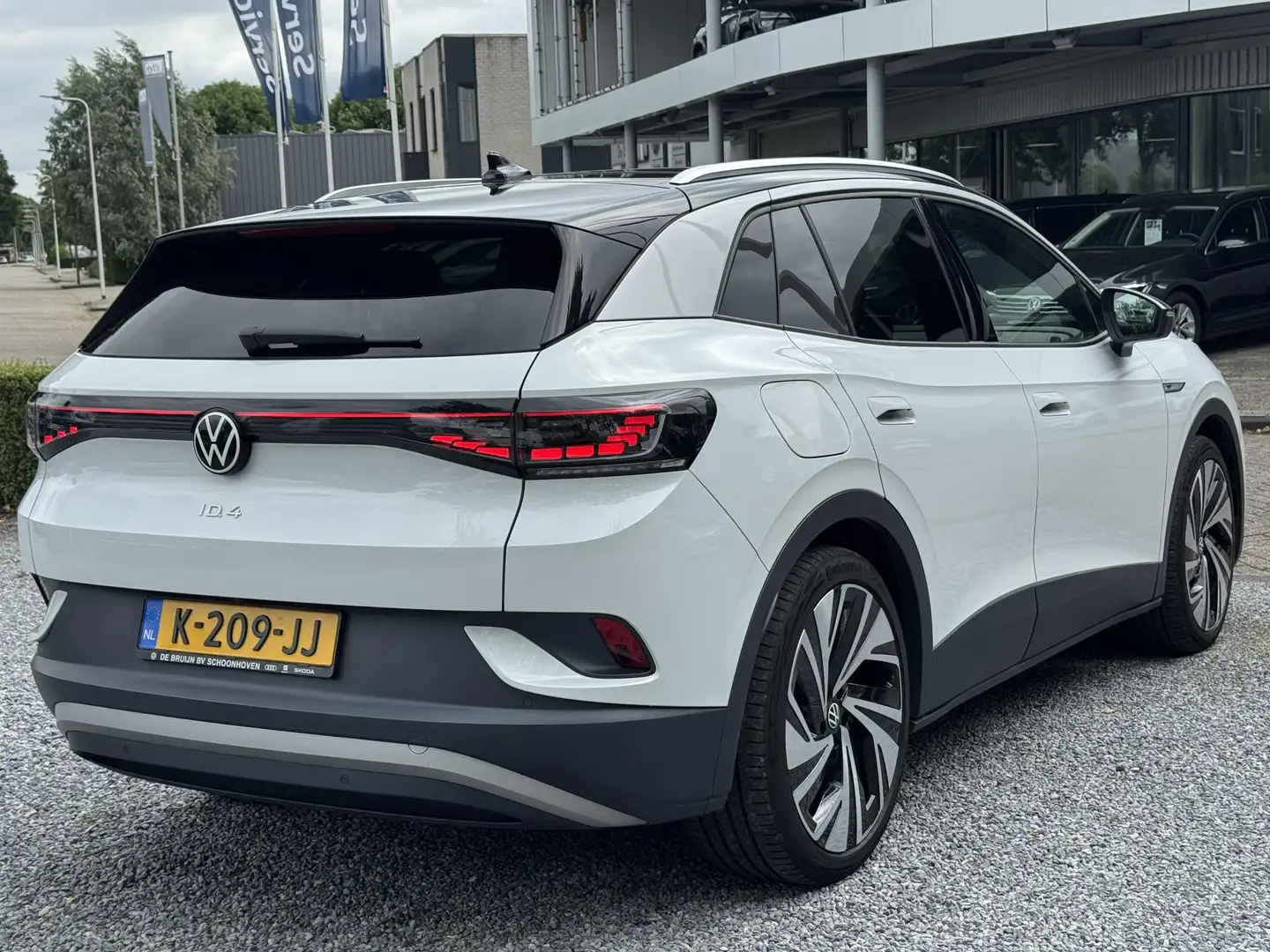 Volkswagen ID.4 Max 77 kWh 204pk (Panorama,Camera,etc,etc) Blanc - 2
