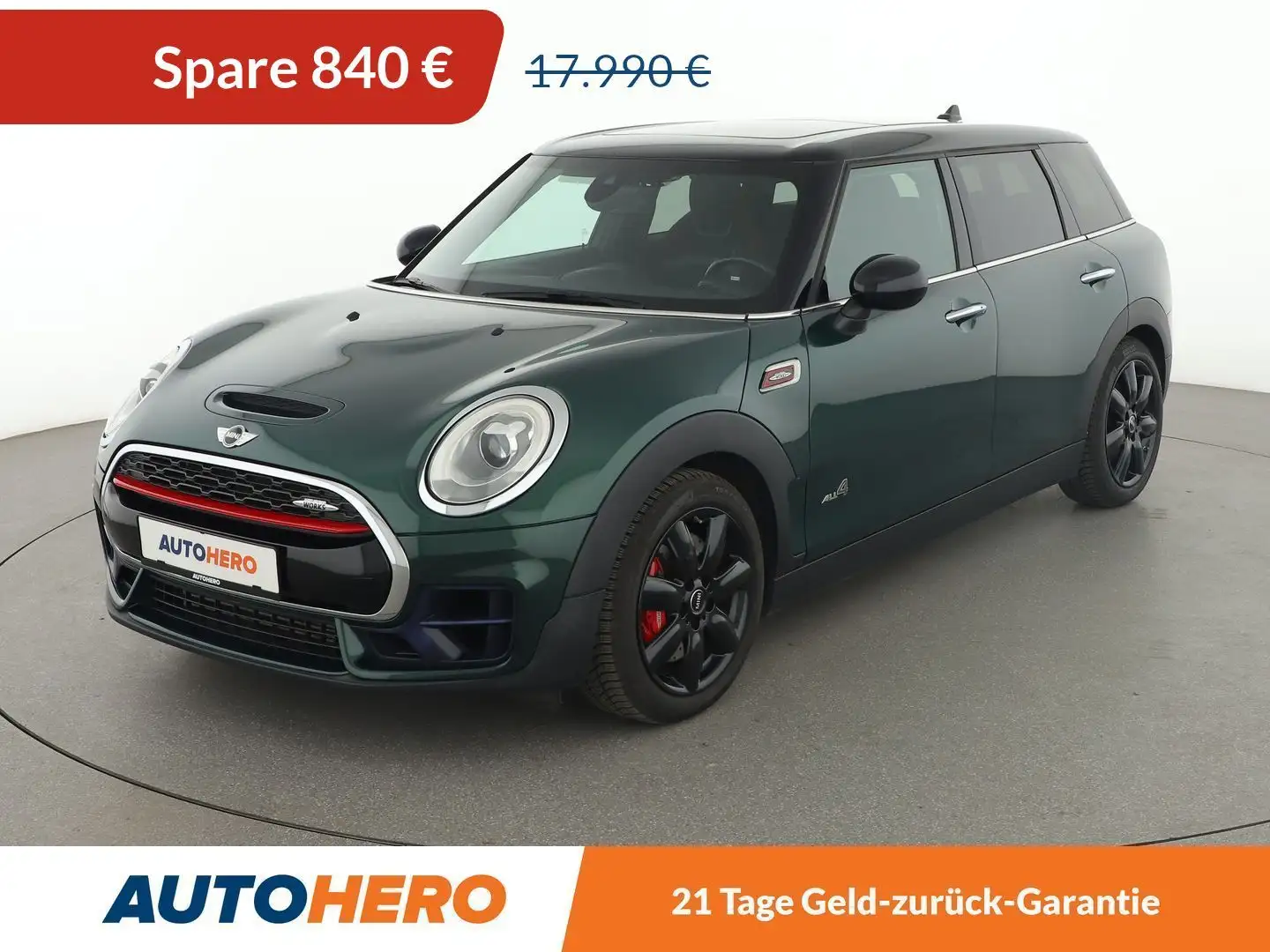 MINI John Cooper Works Clubman John Cooper Works ALL4 *LED*TEMPO*PANO*PDC* Grün - 1
