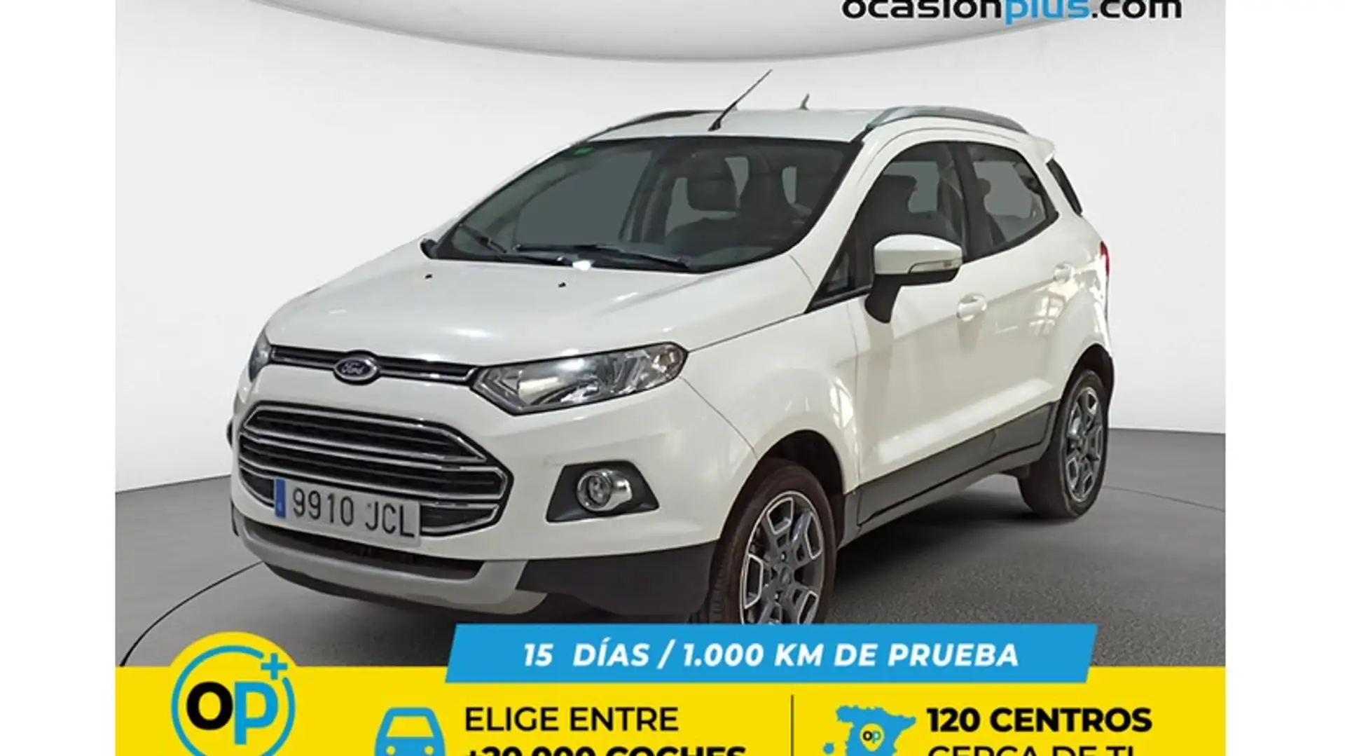 Ford EcoSport 1.50TDCi Titanium 90 Weiß - 1