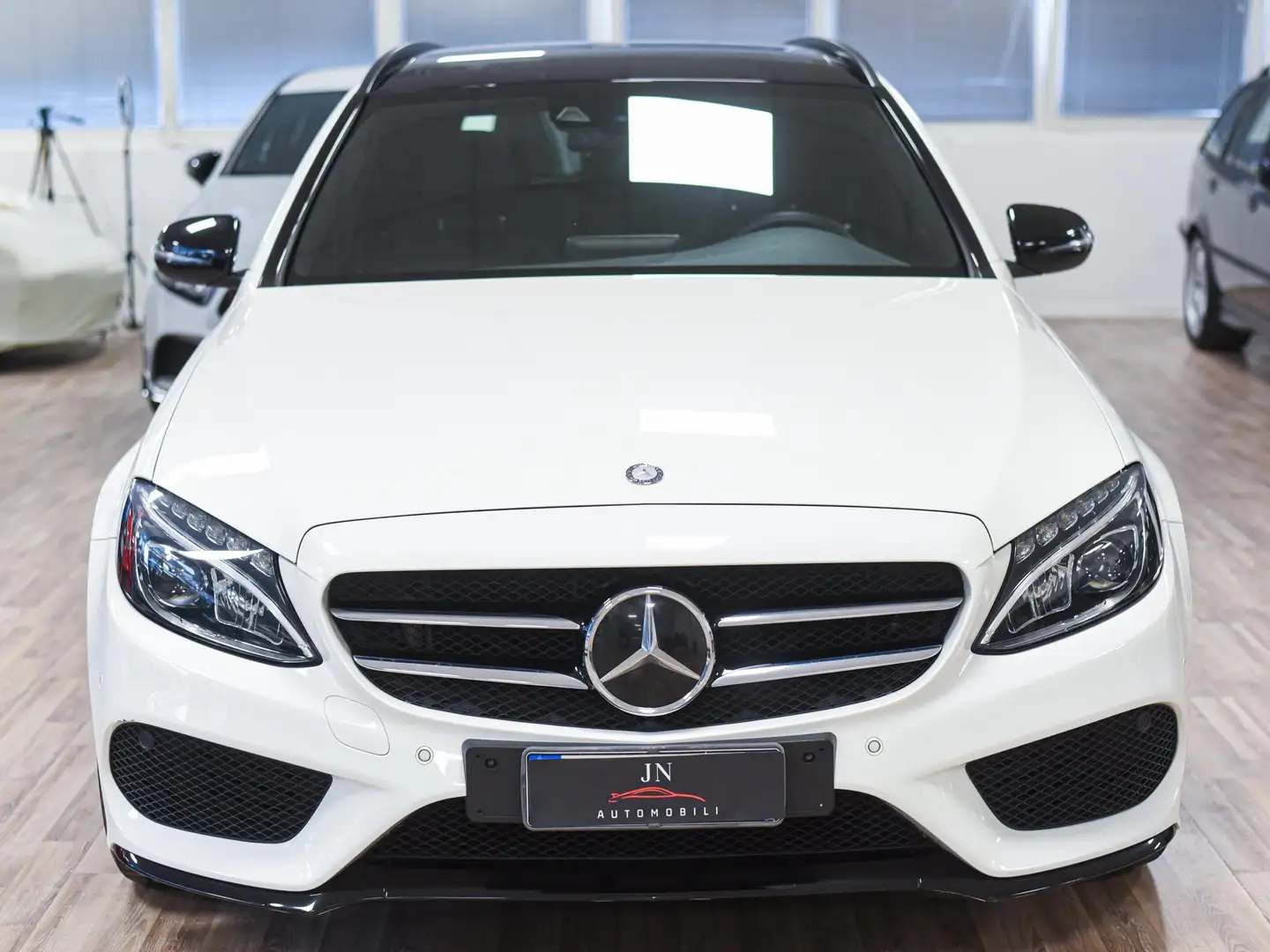 Mercedes-Benz C 250 SW d Premium 4matic auto TETTO/GANCIO TRAINO Blanc - 2
