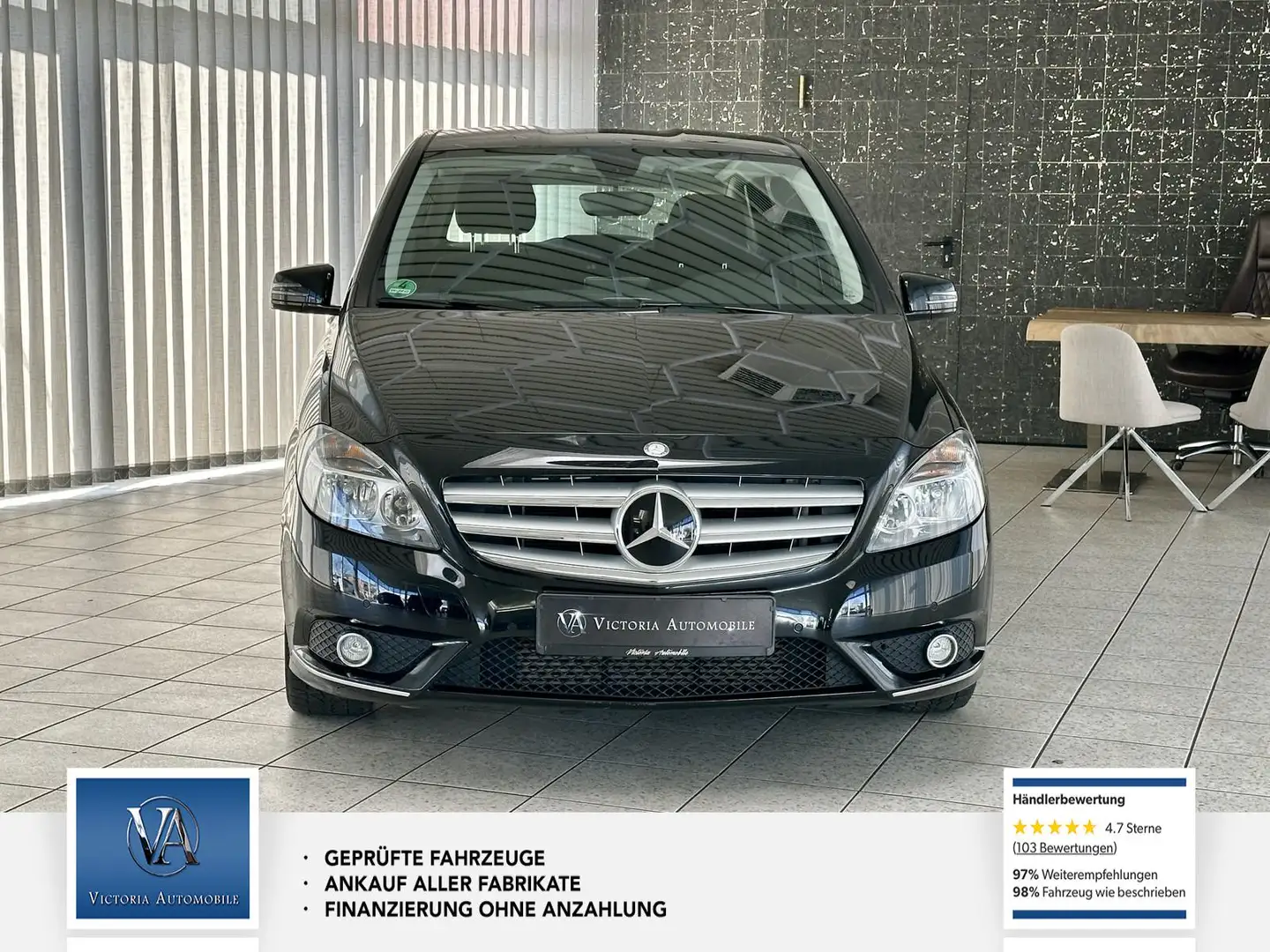Mercedes-Benz B 180 B 180 Nur 38500km, AHK, PDC, Navi Noir - 2