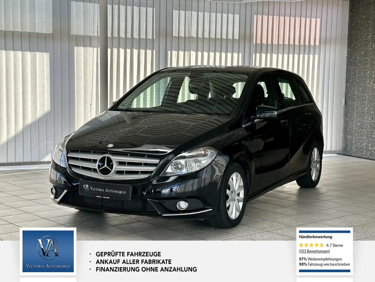 Mercedes-Benz B 180 B 180 Nur 38500km, AHK, PDC, Navi Noir - 1