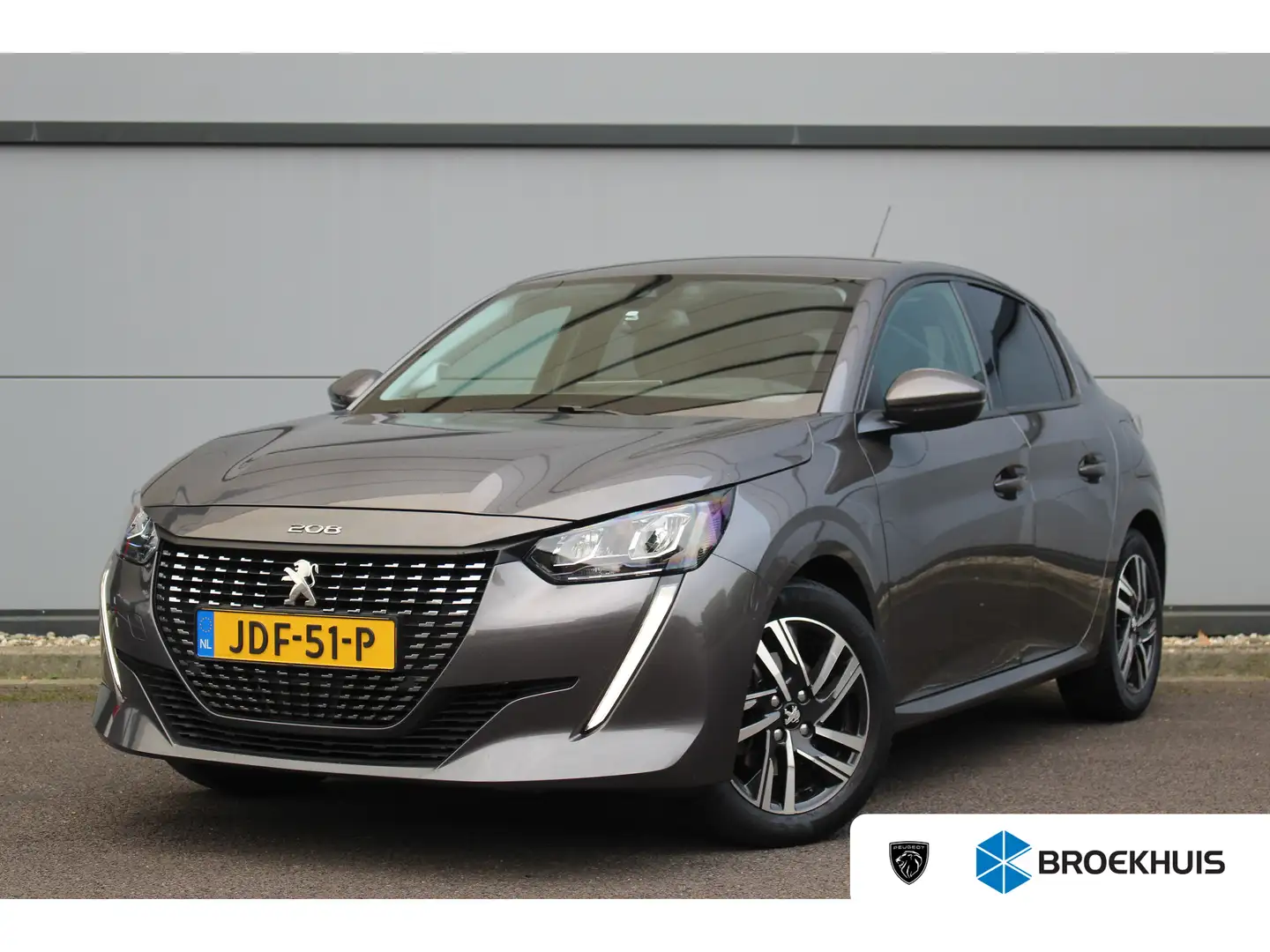 Peugeot 208 1.2 Allure 100 PK AUT. | Camera | Navi | Cruise | Grau - 1