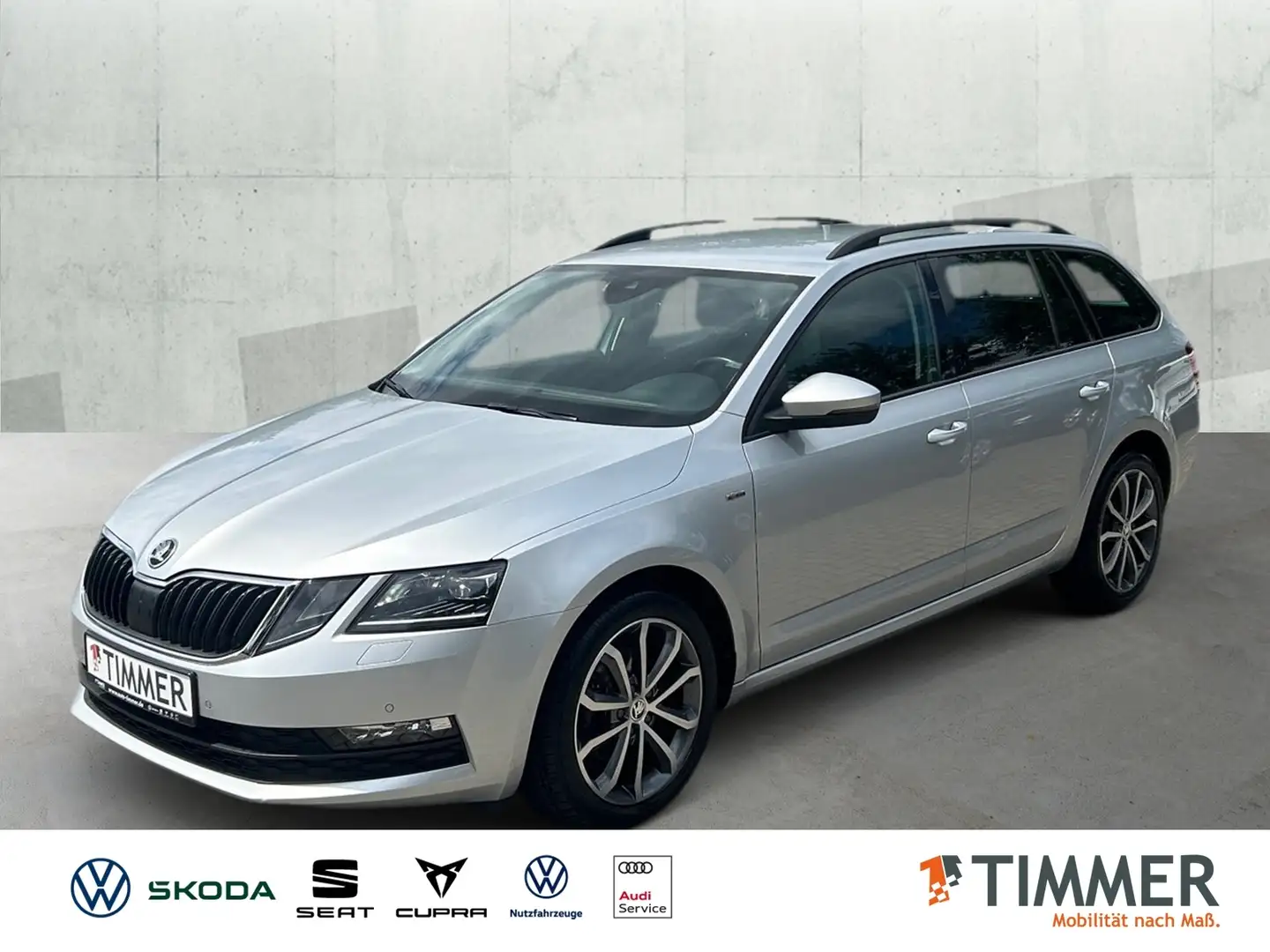 Skoda Octavia III Combi 2.0 TDI DSG SOLEIL *LED *ACC *NAVI *SHZ Ezüst - 1