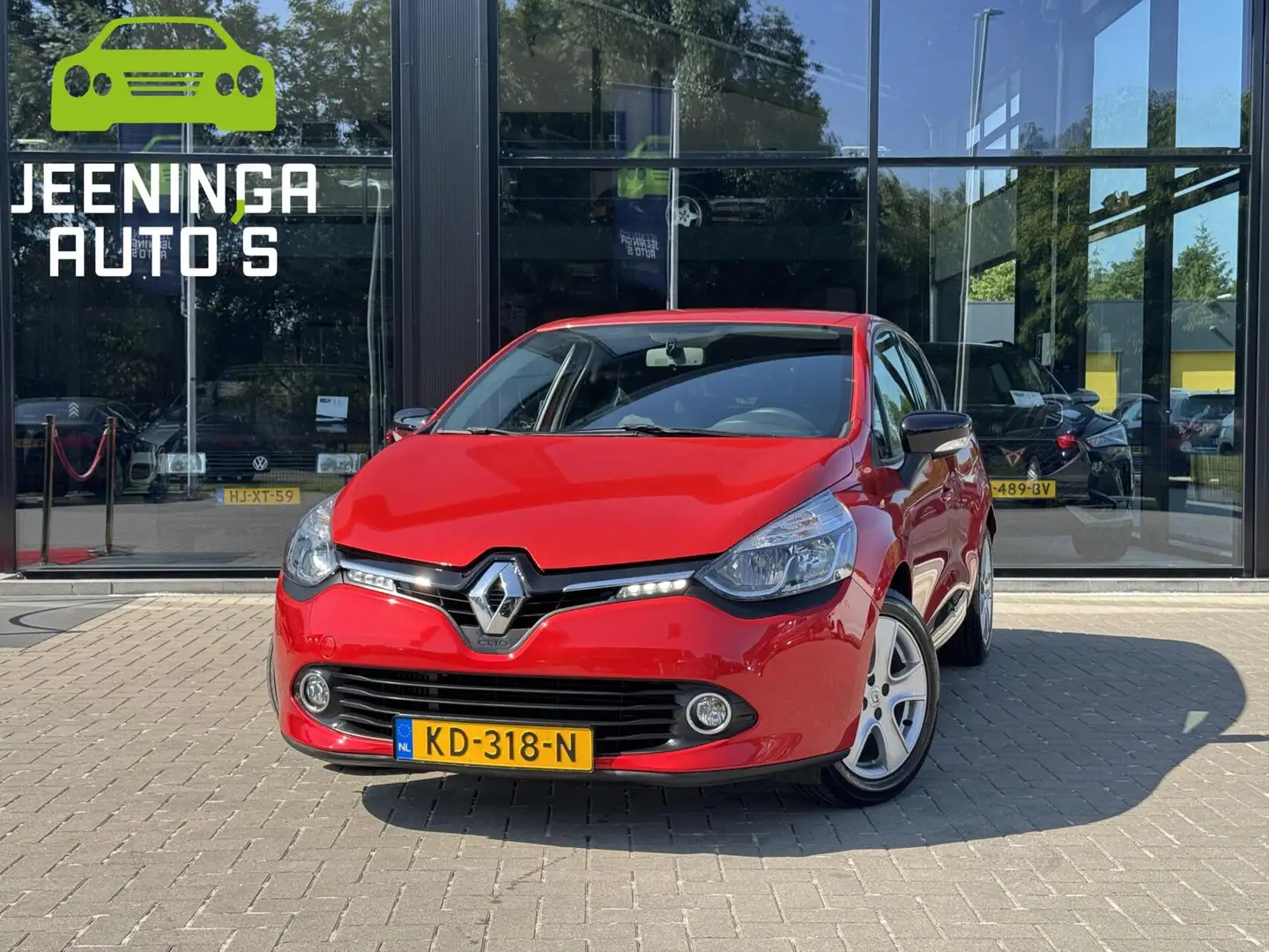 Renault Clio 0.9 TCe Eco2 Expression | Cruise | Navi | Airco Rouge - 1
