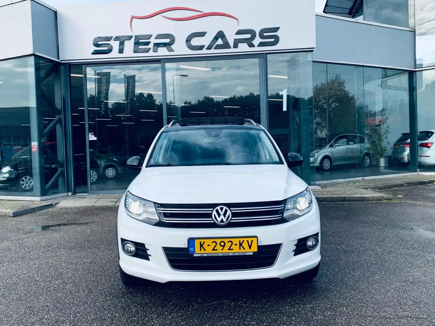 Volkswagen Tiguan 2.0 TSI Sport&Style 4motion R-line Edition, Leder, Blanco - 2