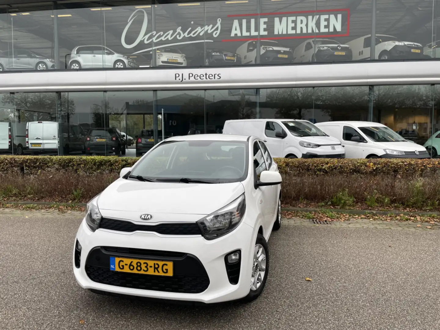 Kia Picanto 1.0 MPi DynamicPlusLine Climate control - Cruise c Wit - 1