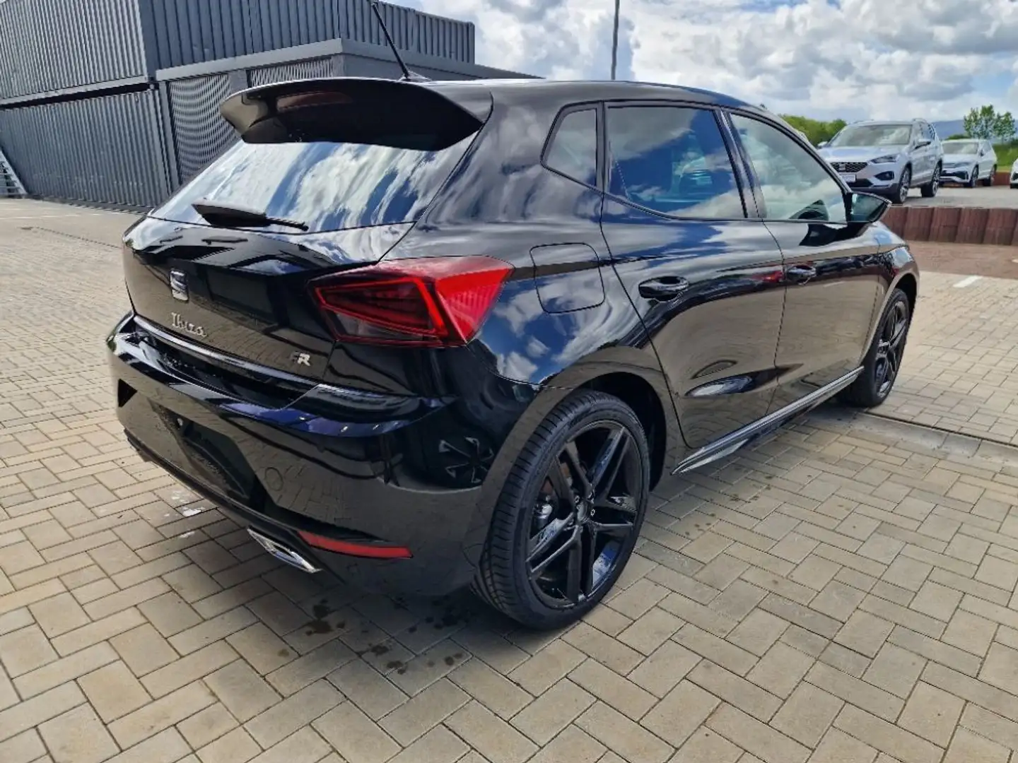 SEAT Ibiza 1.5 TSI FR -Black Edition- DSG+LED+Pano+uv Schwarz - 2