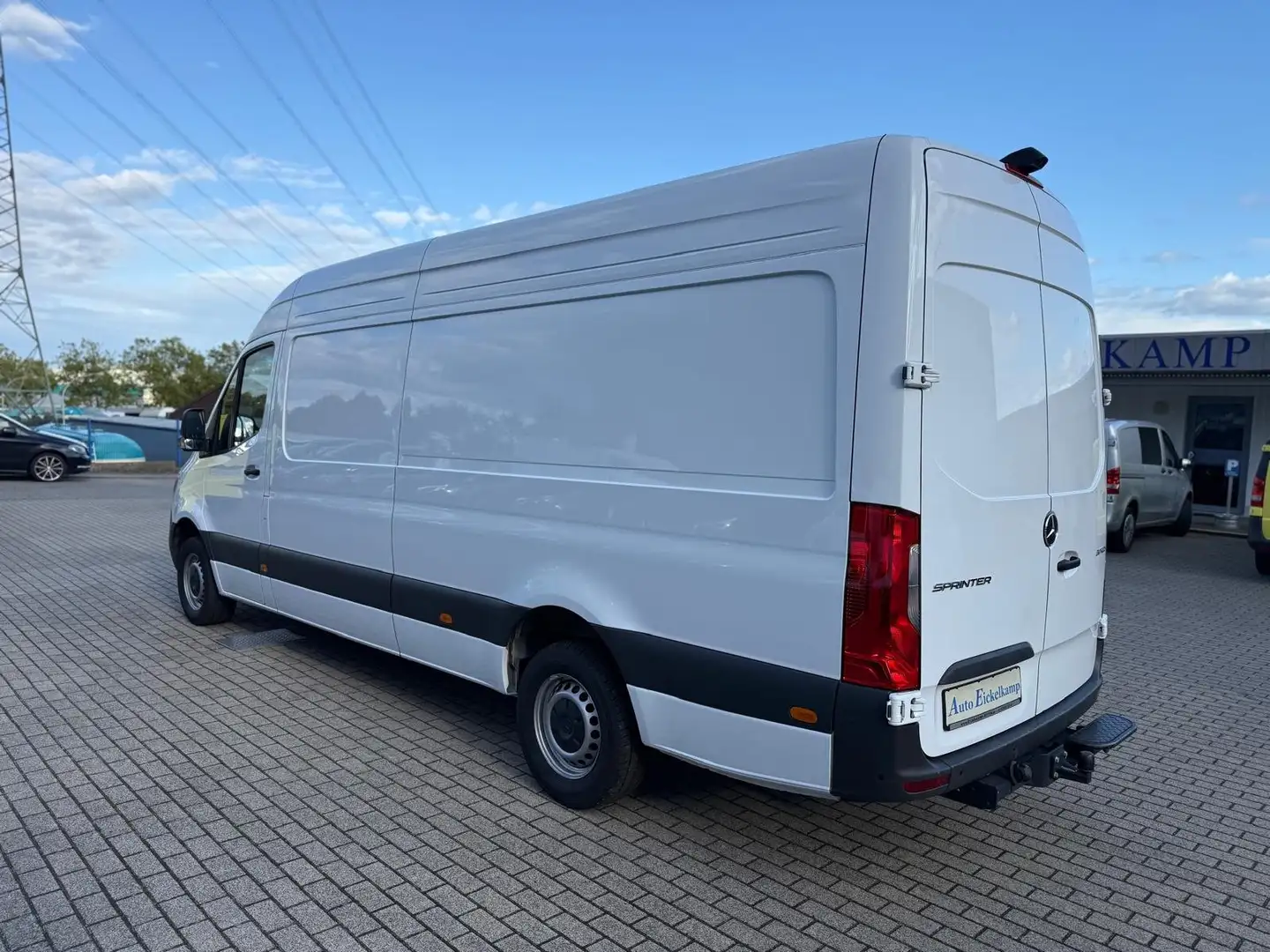 Mercedes-Benz Sprinter 317 CDI Kasten Hochdach lang MOPF MBUX KLIMA 2xSHZ Weiß - 2