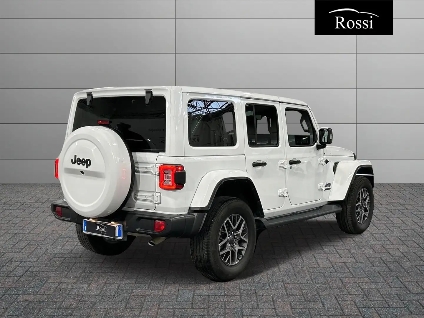Jeep Wrangler Unlimited 2.0 atx phev 80th Anniversary 4xe auto Bianco - 2