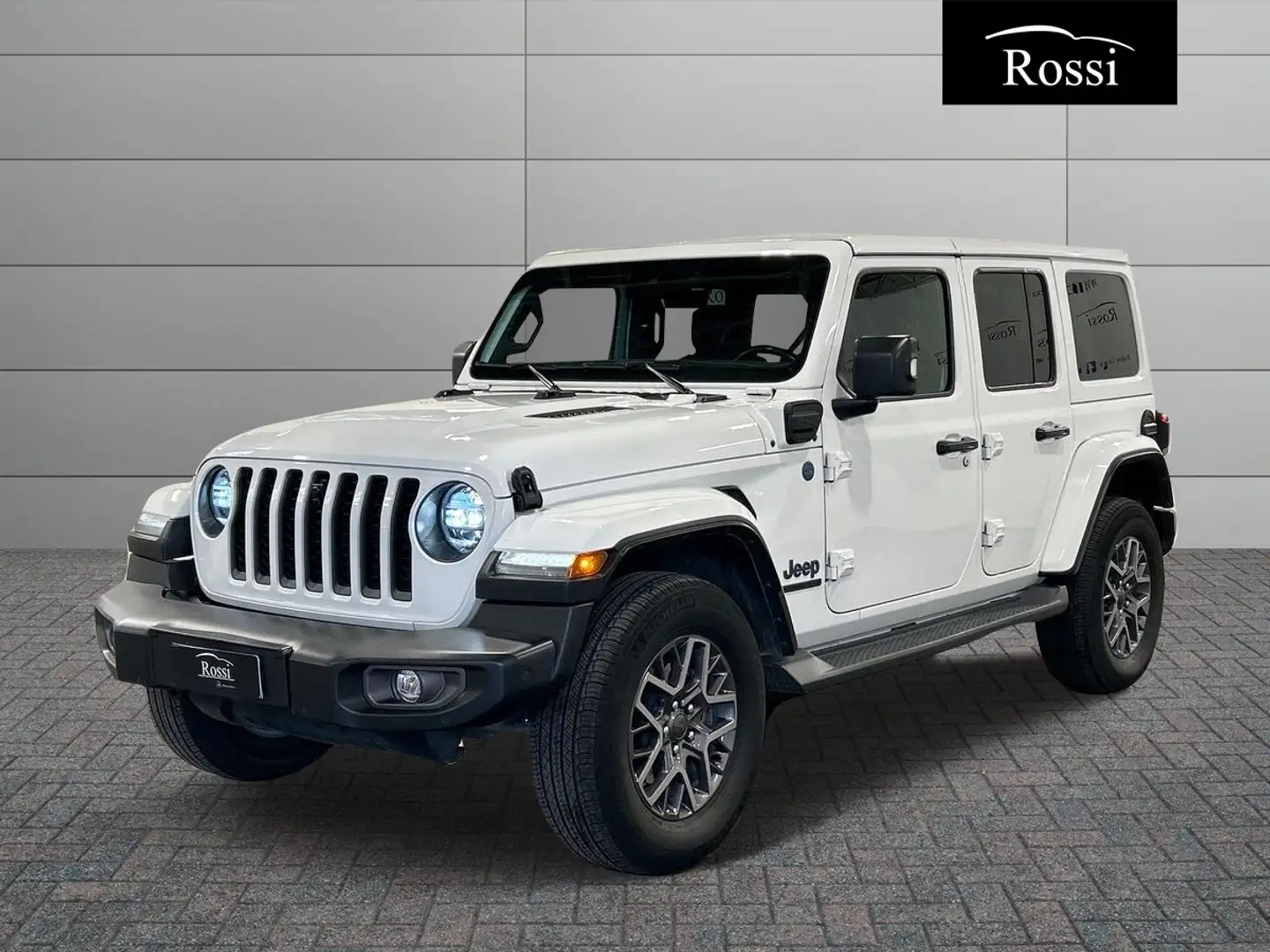 Jeep Wrangler Unlimited 2.0 atx phev 80th Anniversary 4xe auto Bianco - 1