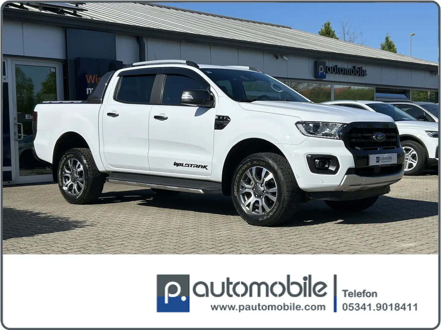 Ford Ranger 2.0 Wildtrak Dopkab 4x4*NAVI*LED*AHK*ACC* Blanc - 1