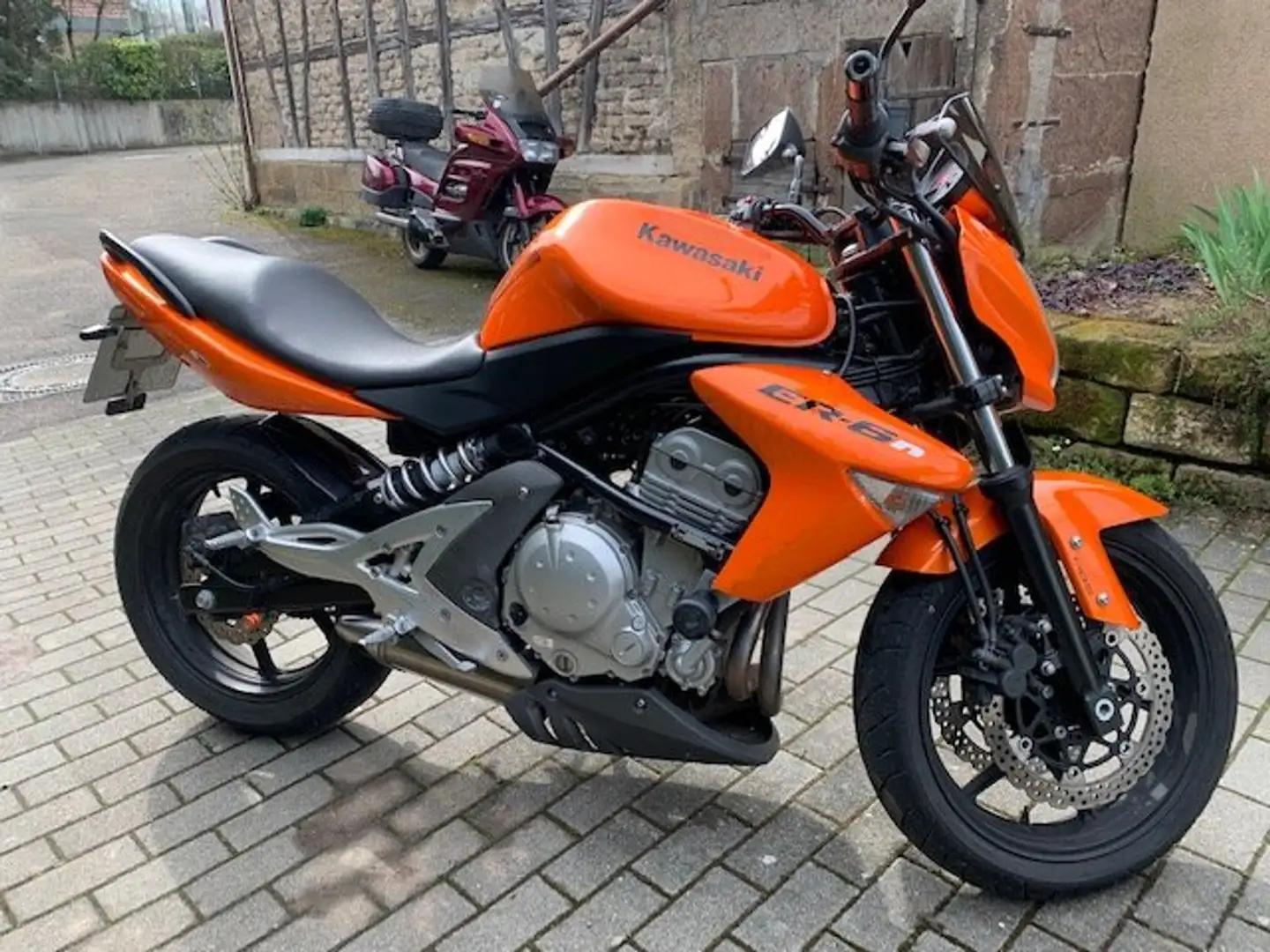 Kawasaki ER - 6 N Naranja - 2