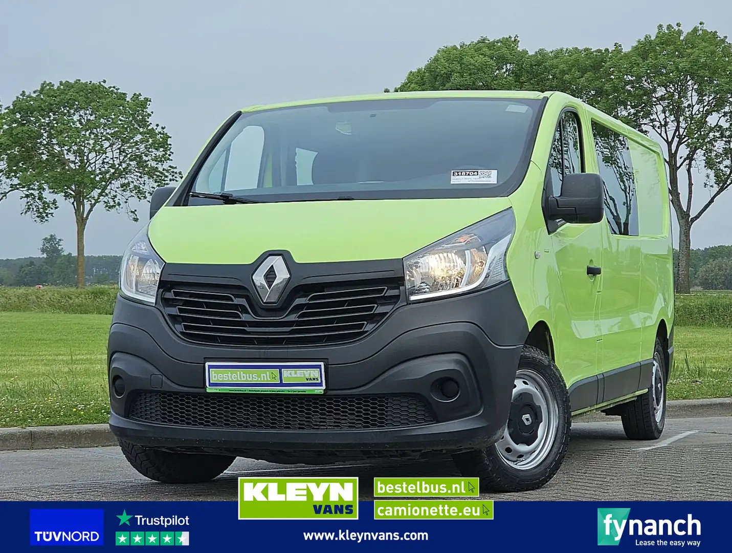 Renault Trafic 1.6 DCI L2 Dubbel Cabine Ac! Verde - 1