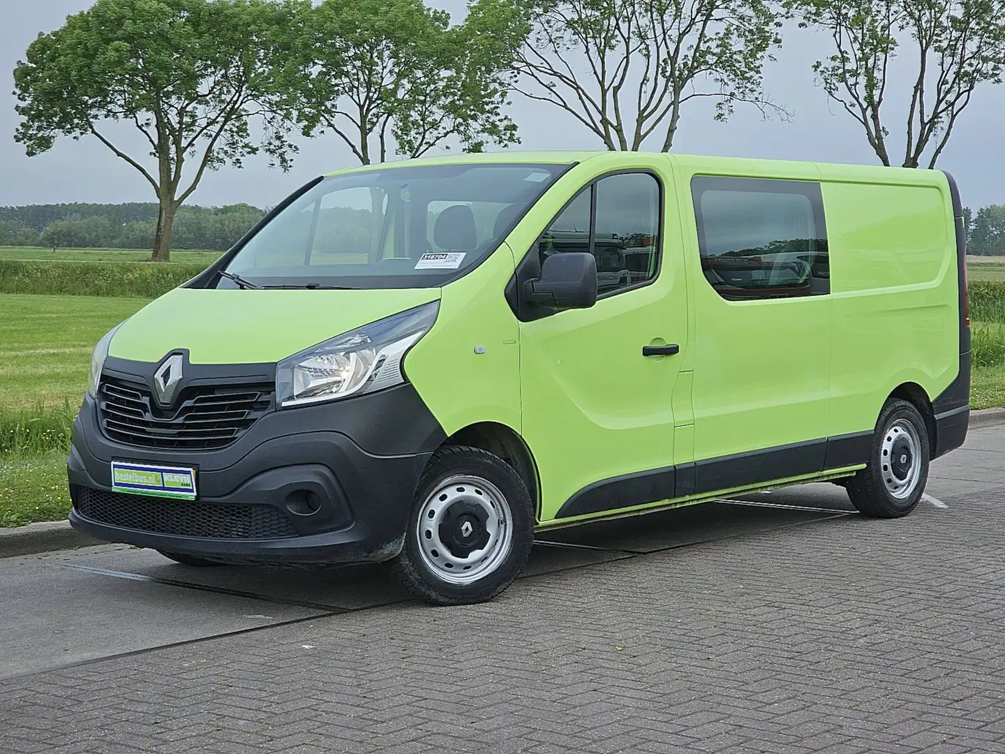 Renault Trafic 1.6 DCI L2 Dubbel Cabine Ac! Verde - 2