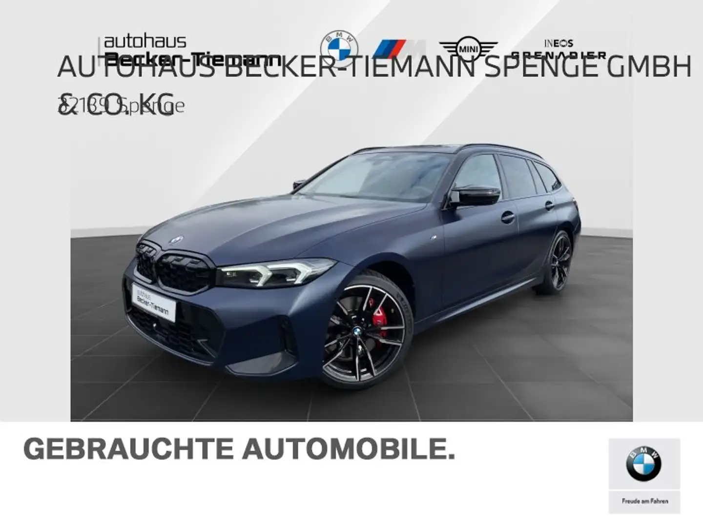 BMW M3 40d xDrive Touring.*AUT.*M SPORT PRO*AD.LED*AHK*DA Blau - 1