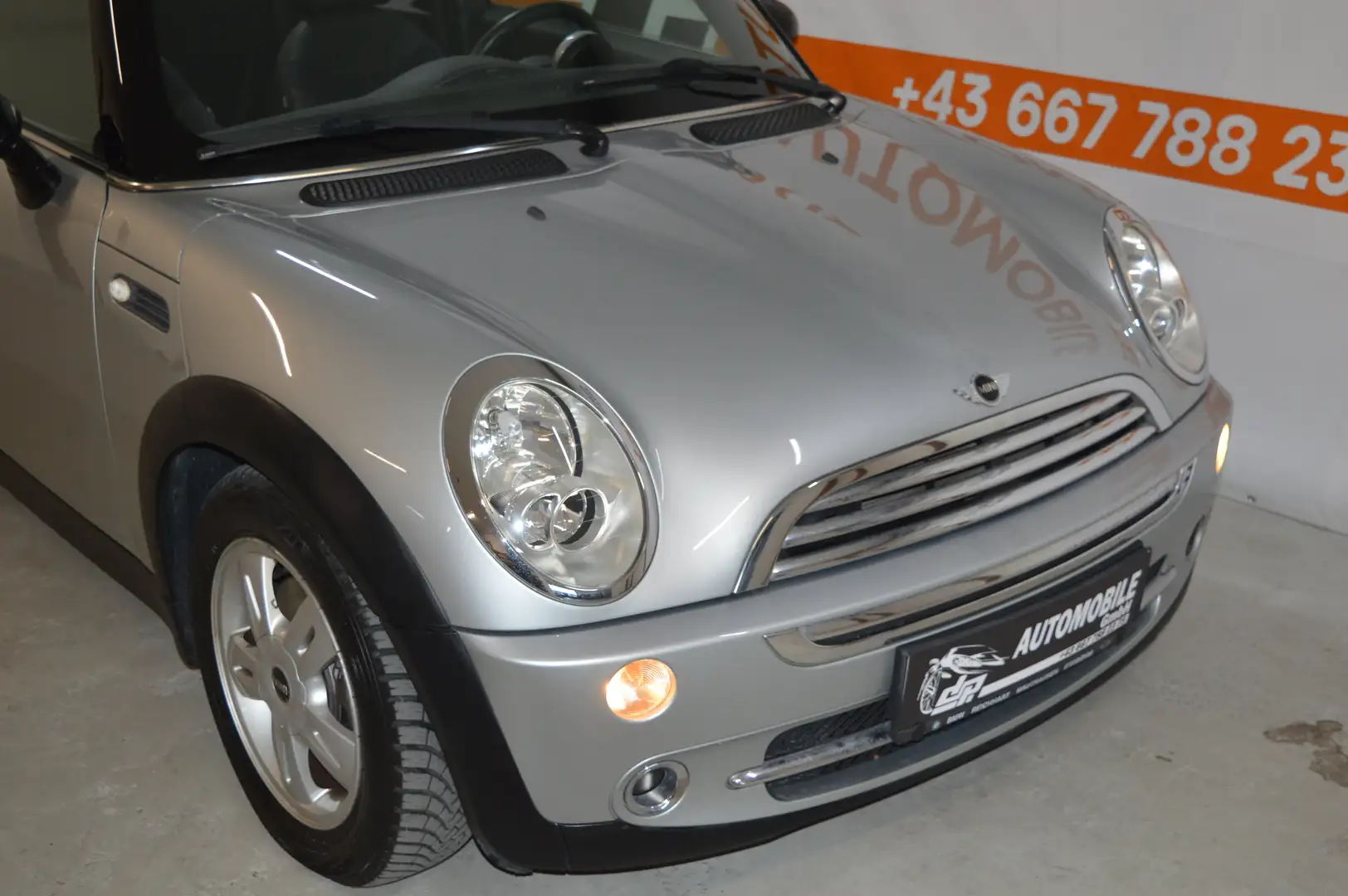 MINI One Cabrio **Cabrio**Teilleder**Kredit mög** Grau - 2