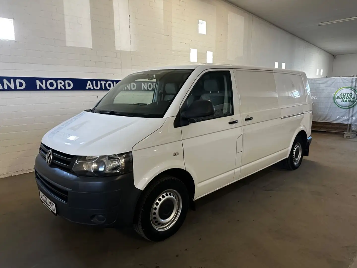 Volkswagen T5 Transporter 2.0TDI Kasten lang*2xSchiebetür* Blanc - 1