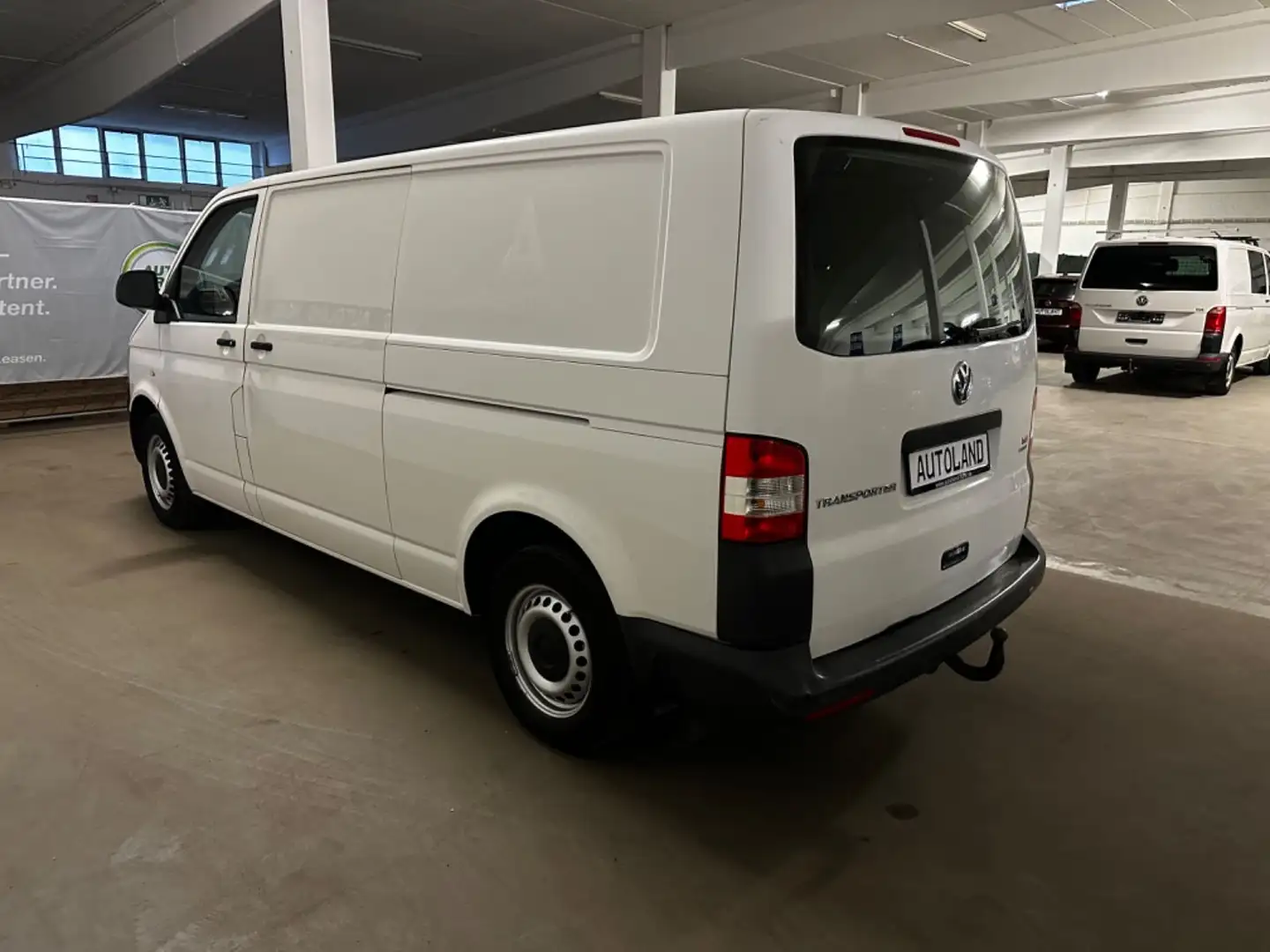 Volkswagen T5 Transporter 2.0TDI Kasten lang*2xSchiebetür* Blanc - 2