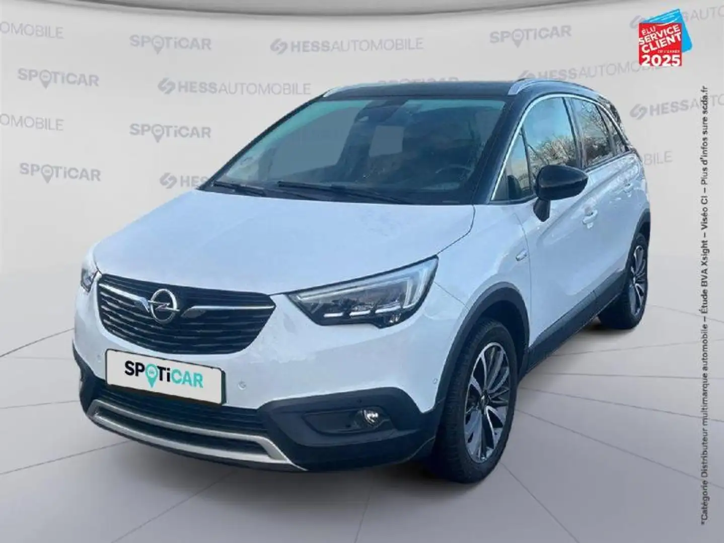 Opel Crossland X 1.2 Turbo 130ch Ultimate Euro 6d-T Bianco - 1