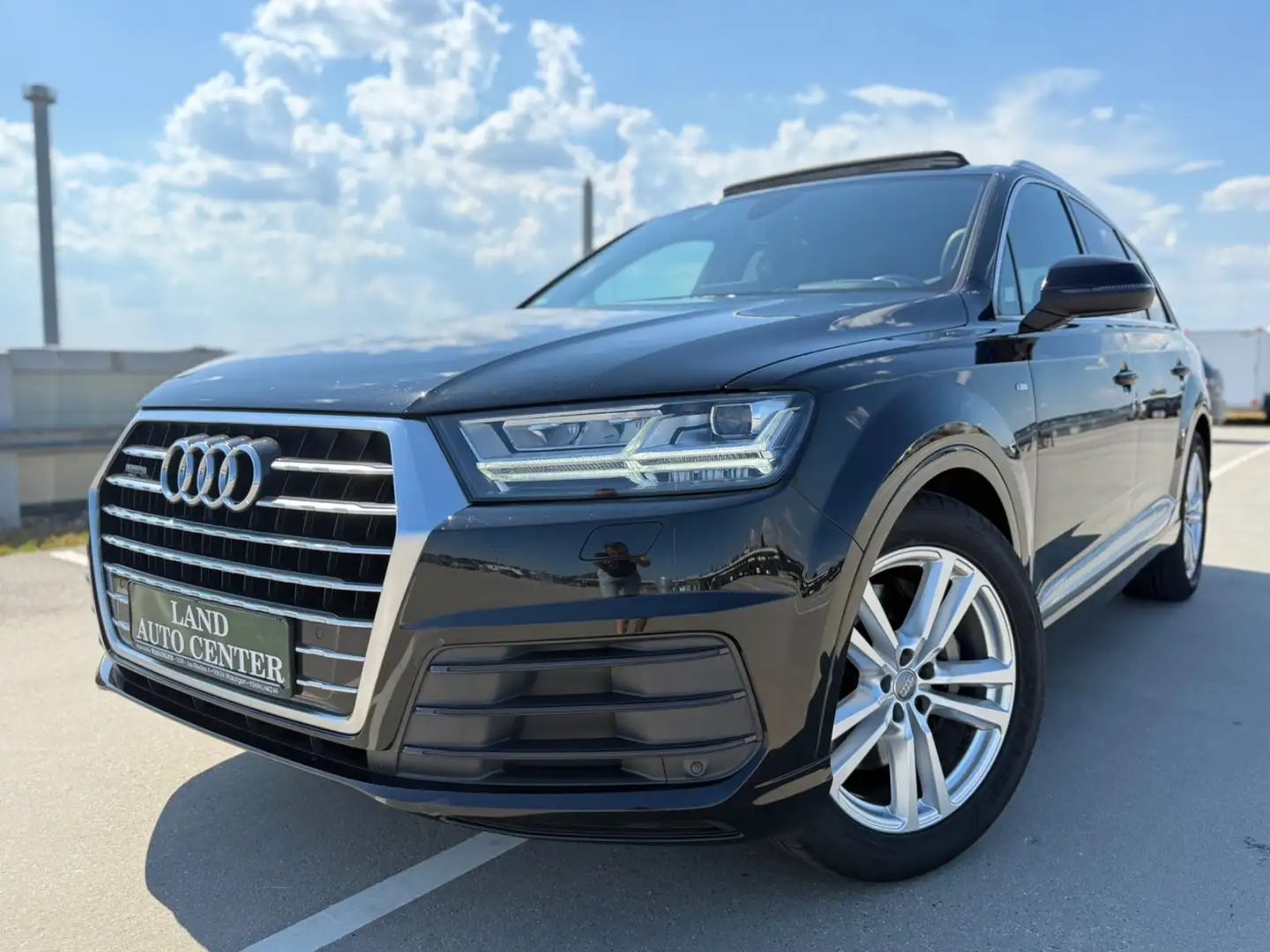 Audi Q7 3.0 TDI AUT QUAT*3x S-LINE*7-SITZ*PANO*MATRIX Schwarz - 1