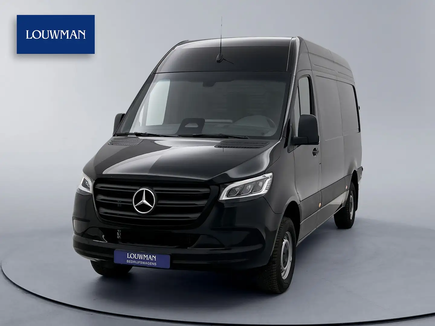 Mercedes-Benz Sprinter 317 1.9 CDI L2H2 3500KG trekgewicht BPM-Vrij Direc Zwart - 1