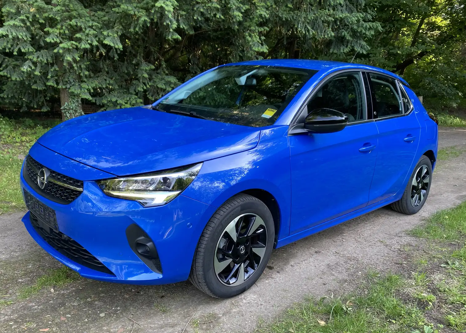 Opel Corsa-e Elegance Teilleder Kamera LED PDC Klima Elektro Blau - 1