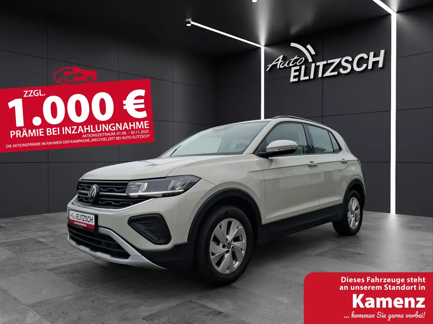 Volkswagen T-Cross TSI Life LED Navi AID ACC SH Grau - 1