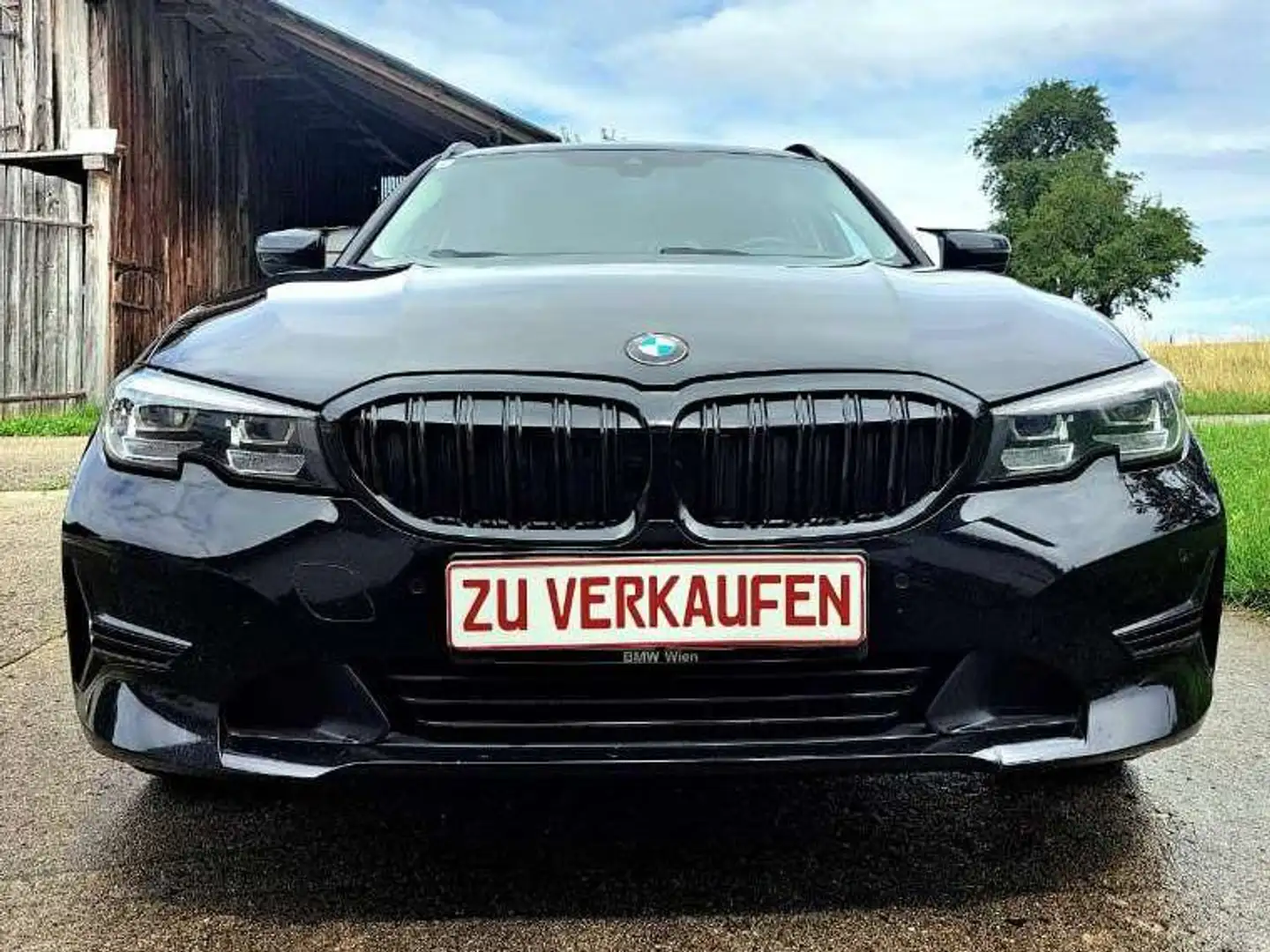BMW 316 316d 48 V Touring Aut. Чёрный - 1