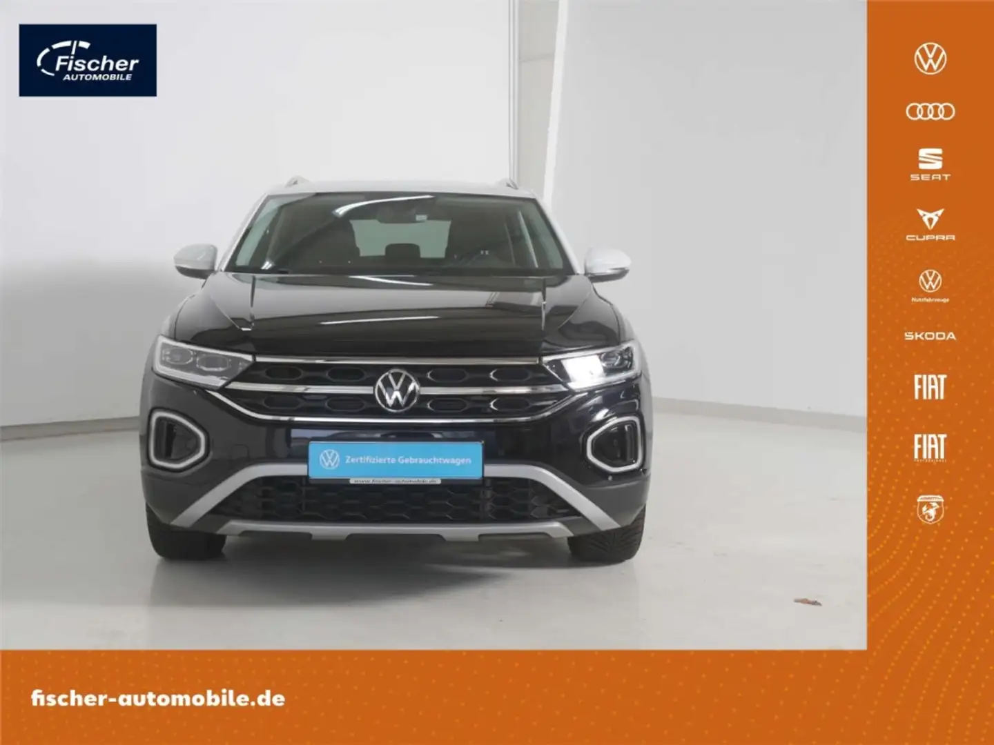 Volkswagen T-Roc 1.5 TSI Style Schwarz - 1