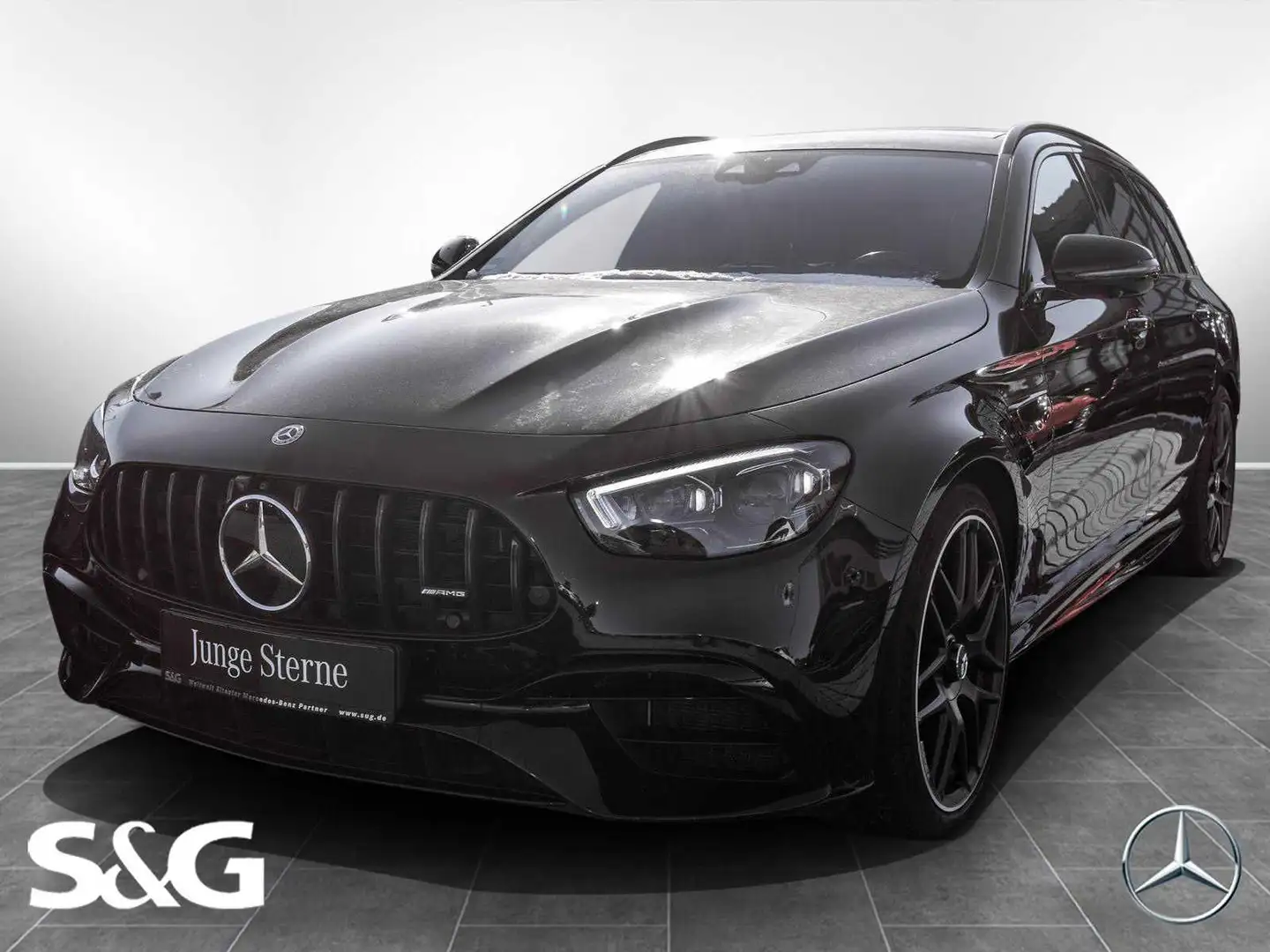 Mercedes-Benz E 63 AMG 63 S 4M+ T 360°+Pano+MBUX+LED+20+Smartph. Noir - 1