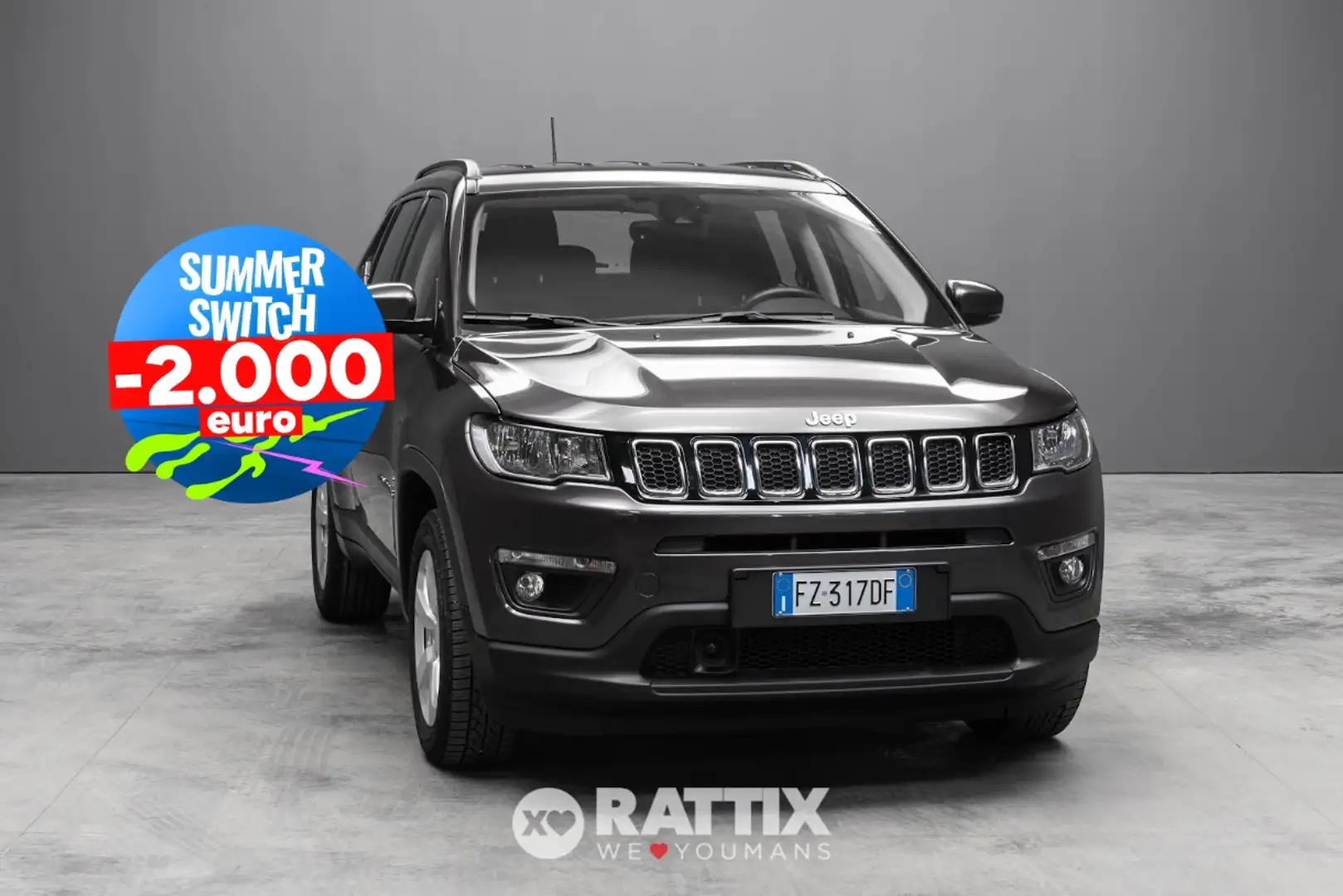 Jeep Compass 1.4 MultiAir 140CV Longitude Grigio - 1