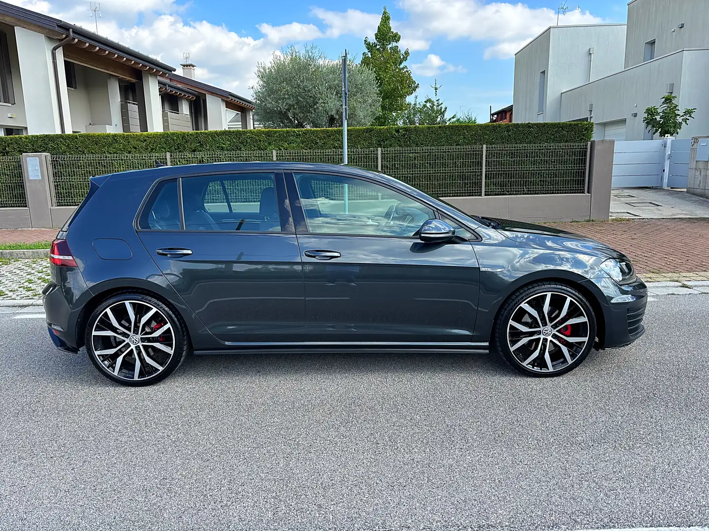 Volkswagen Golf OK PERMUTE GOLF GTD DSG NAVI CERCHI 19 BIXENO Gris - 2