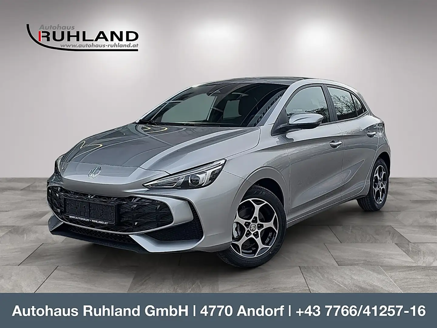 MG MG3 1,5 Hybrid+ Comfort Aut. *Barkaufspreis* Silber - 1