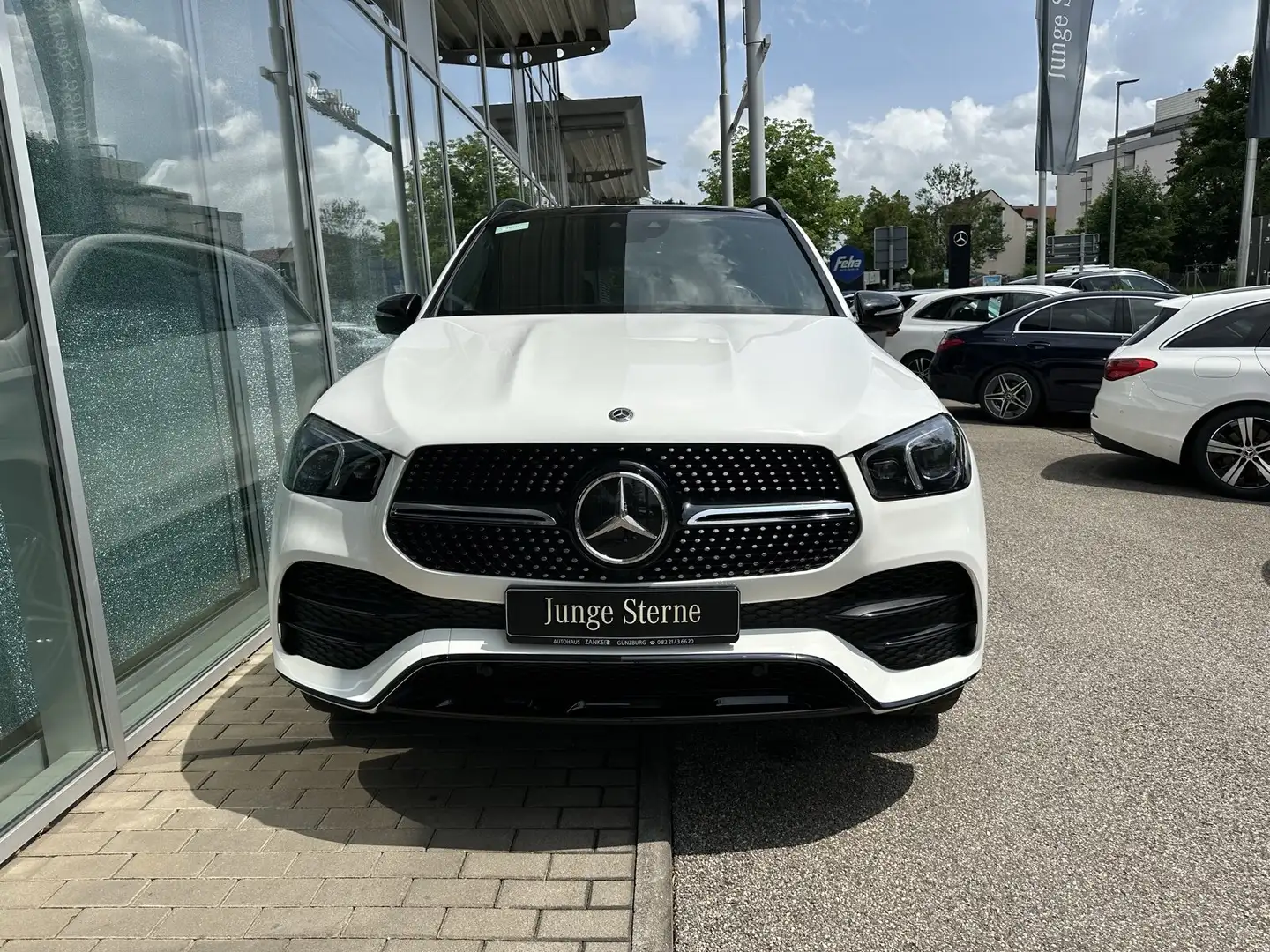 Mercedes-Benz GLE 450 GLE 450 4M AMG*PANO*AHK*360CAM*DISTRONIC*MULTI Alb - 2