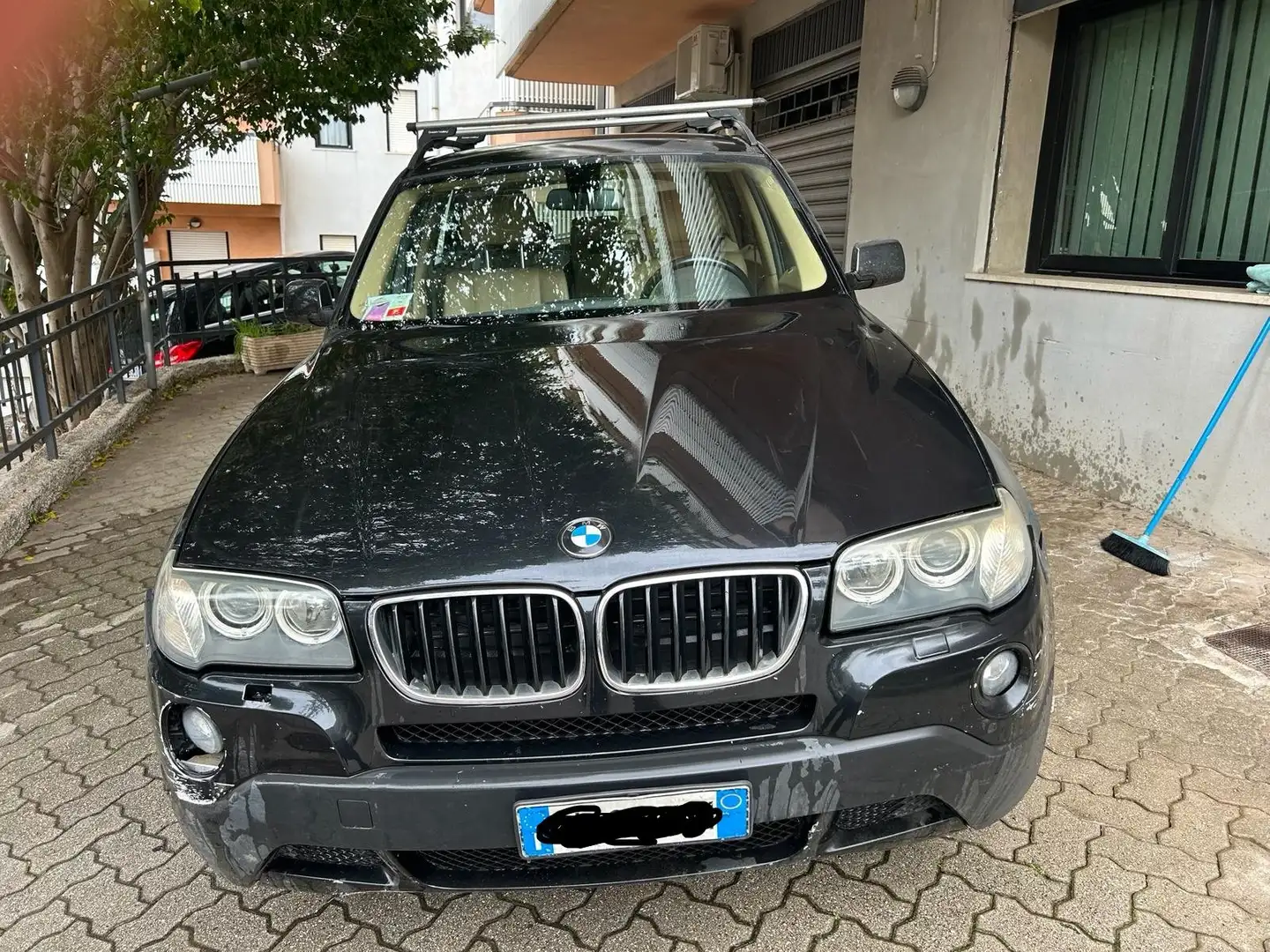 BMW X3 X3 E83 xdrive20d (2.0d) Futura 177cv Nero - 1