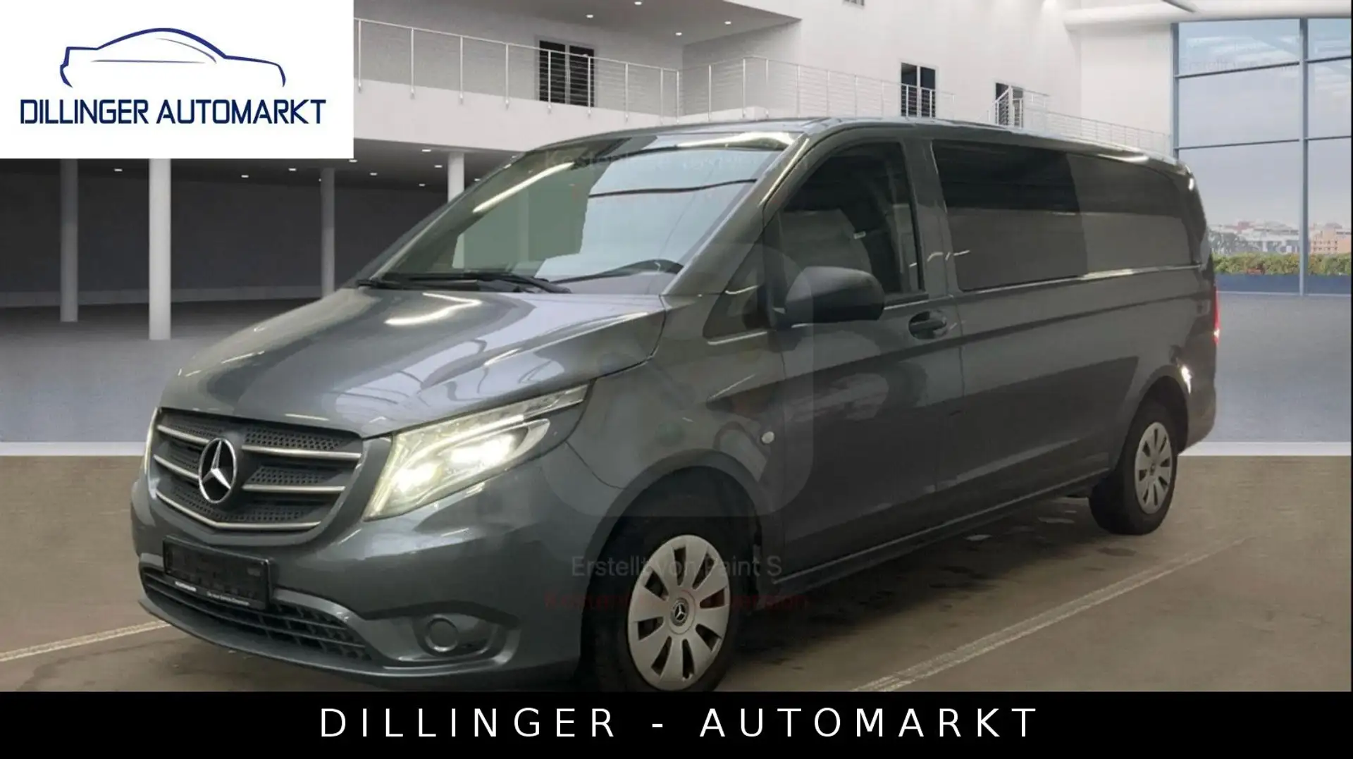 Mercedes-Benz Vito Mixto 116 CDI Extralang Autom. LED 5-Sitzer Grigio - 1