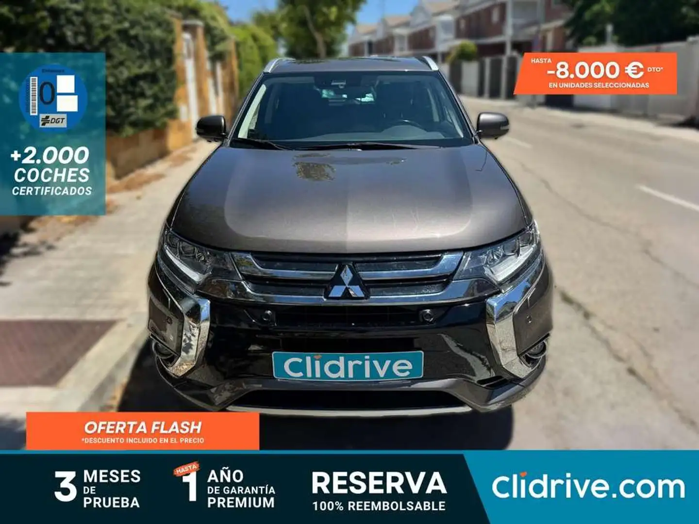 Mitsubishi Outlander PHEV Kaiteki 4WD Marrón - 1