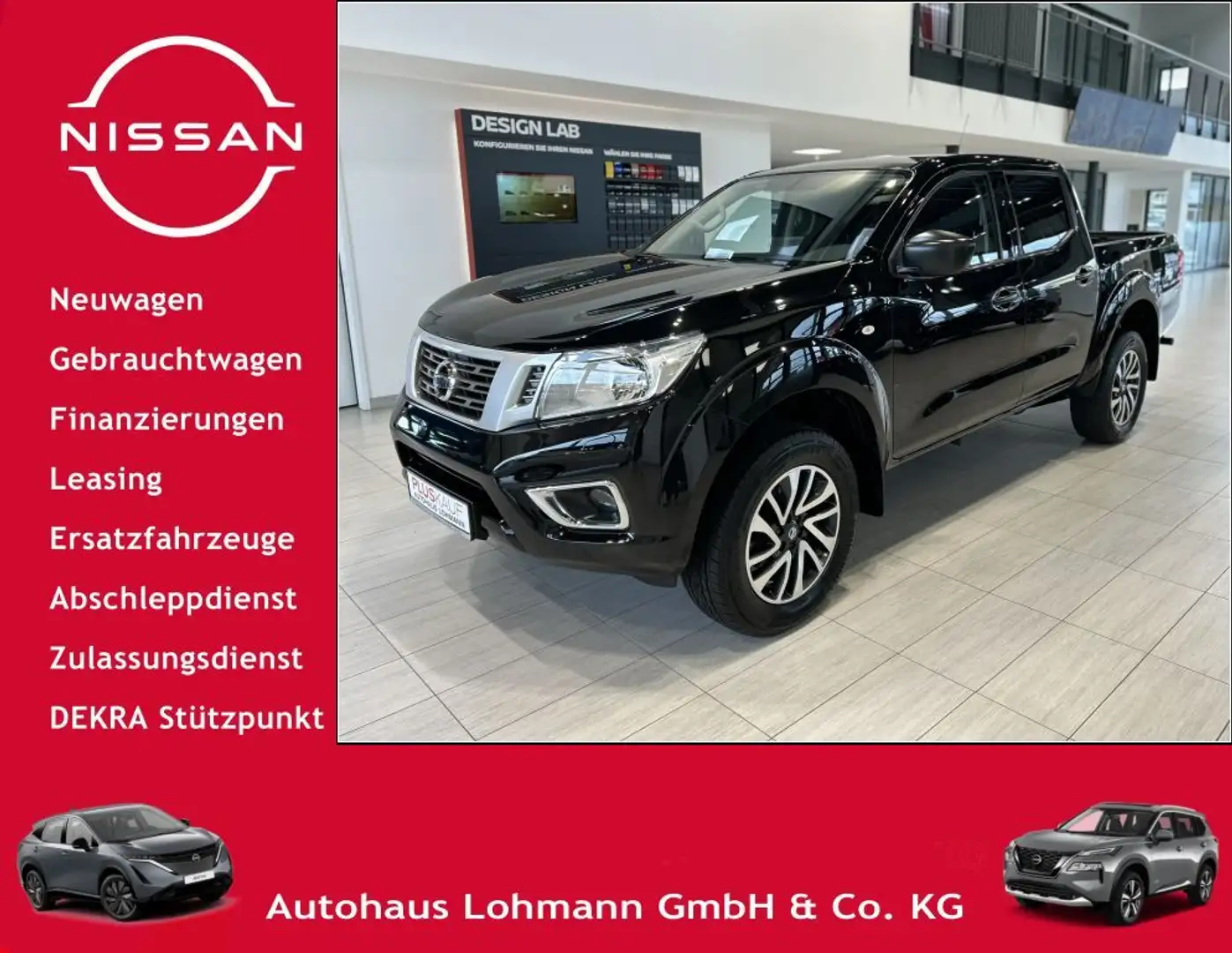 Nissan Navara DC 4x4 S&S Visia Schwarz - 1