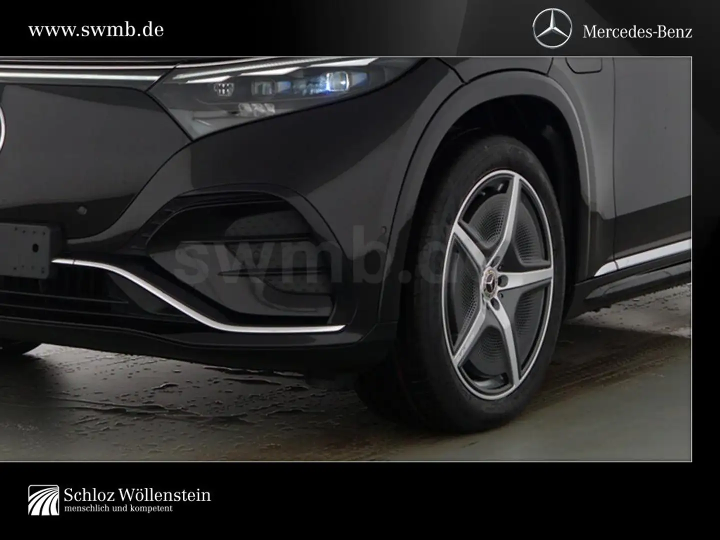 Mercedes-Benz EQS SUV EQS 580 4M SUV AMG/Digital Light/AHK/Hyperscreen Schwarz - 2