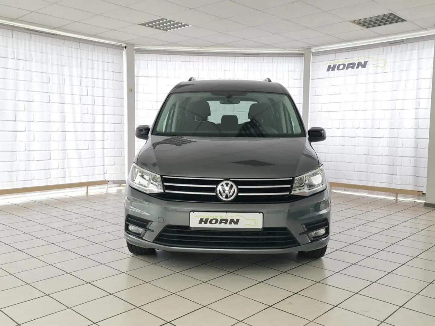 Volkswagen Caddy Comfortline BMT, 1.Hand, PDC, AHK, Service neu,LMF Grau - 2