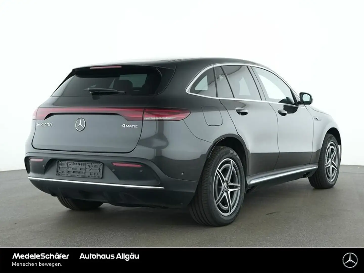Mercedes-Benz EQC 400 EQC 400 4M AMG 19" Distronic SHD AHK 360° Sounds Grau - 2