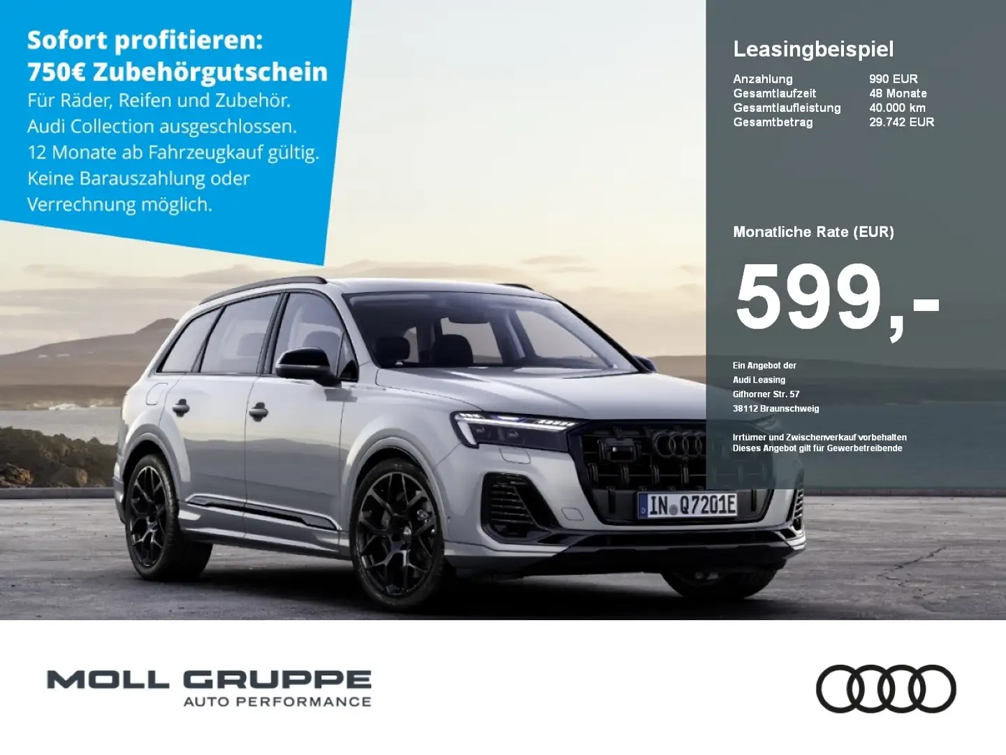 Audi Q7 SUV TFSI e quattro Blanco - 1