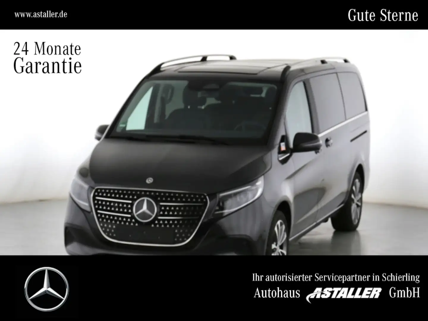 Mercedes-Benz V 250 d 4M Avantgarde Lang L2 Dist+WiPa+AHK+MOPF Grau - 1