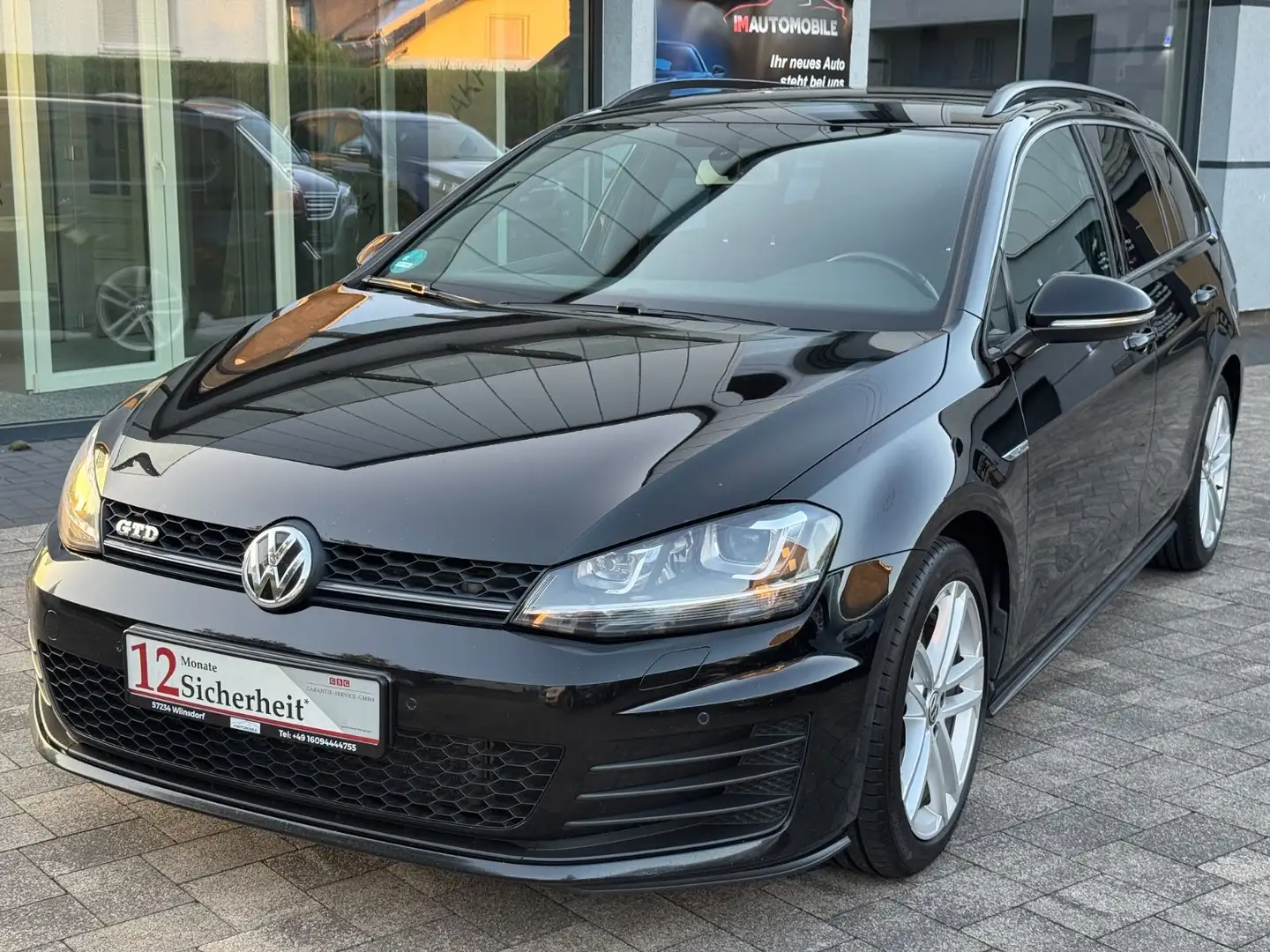 Volkswagen Golf VII 2.0 TDI Variant GTD DSG*BI-Xenon*Navi Noir - 1