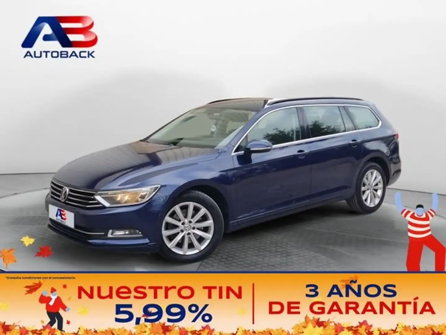 Volkswagen Passat Variant 1.6TDI Edition 88kW Azul - 1