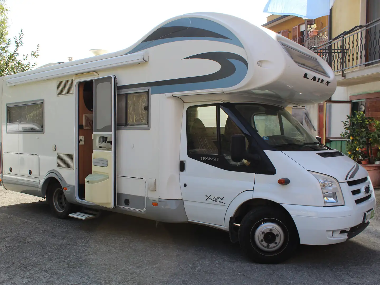 Ford Transit Mansardato Laika X 694 gemellato Bianco - 1