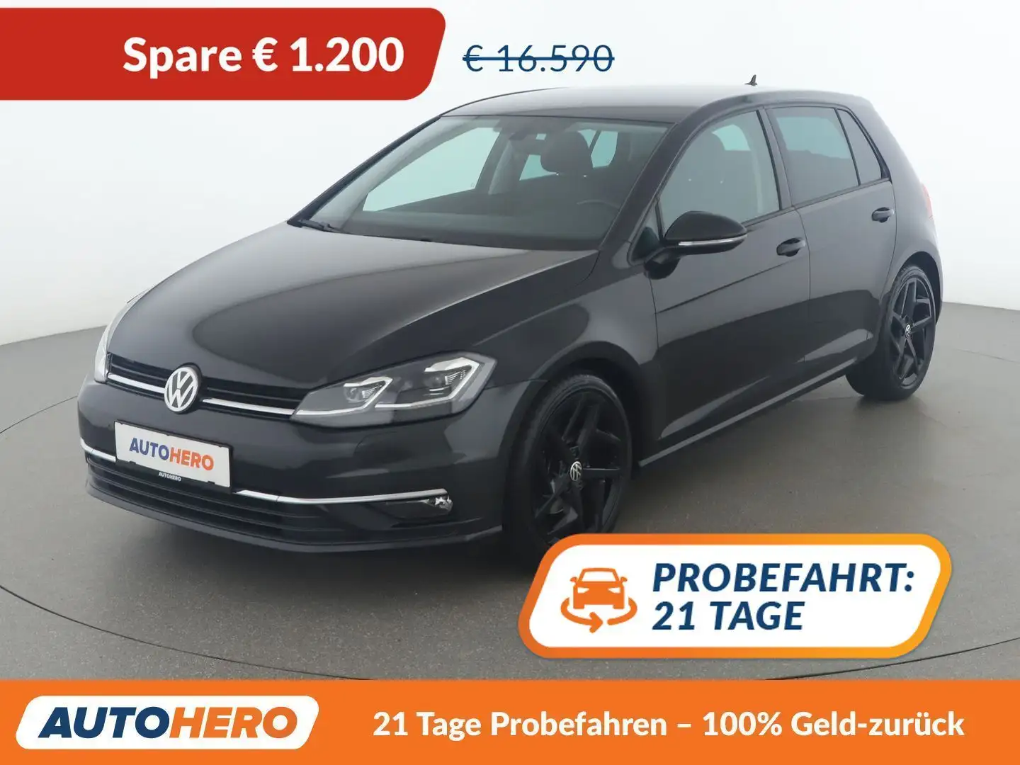 Volkswagen Golf 1.4 TSI Rabbit BlueMotion Tech Schwarz - 1
