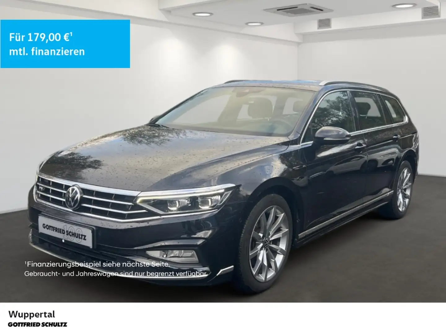 Volkswagen Passat Variant 2.0 TDI R-Line DSG STHZ AHK PANO NAVI ACC KAM LED Schwarz - 1