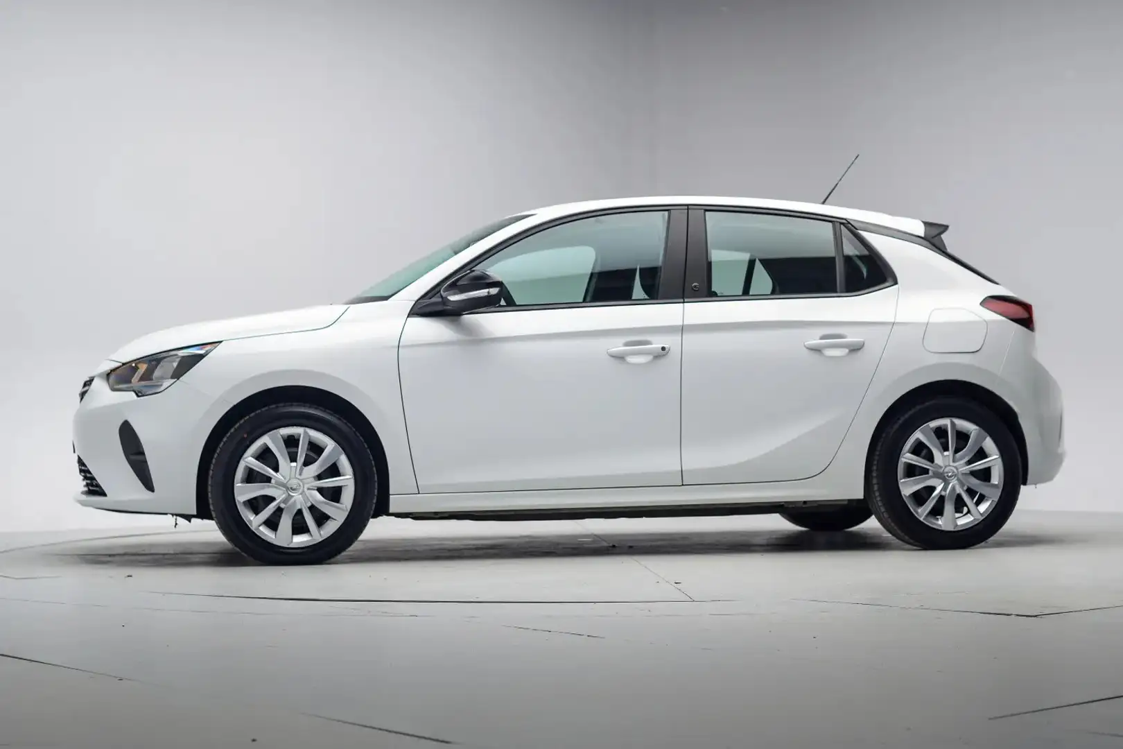 Opel Corsa-e 50 kWh Edition 3-Fase [ Apple/Android Clima Cruise Blanc - 2